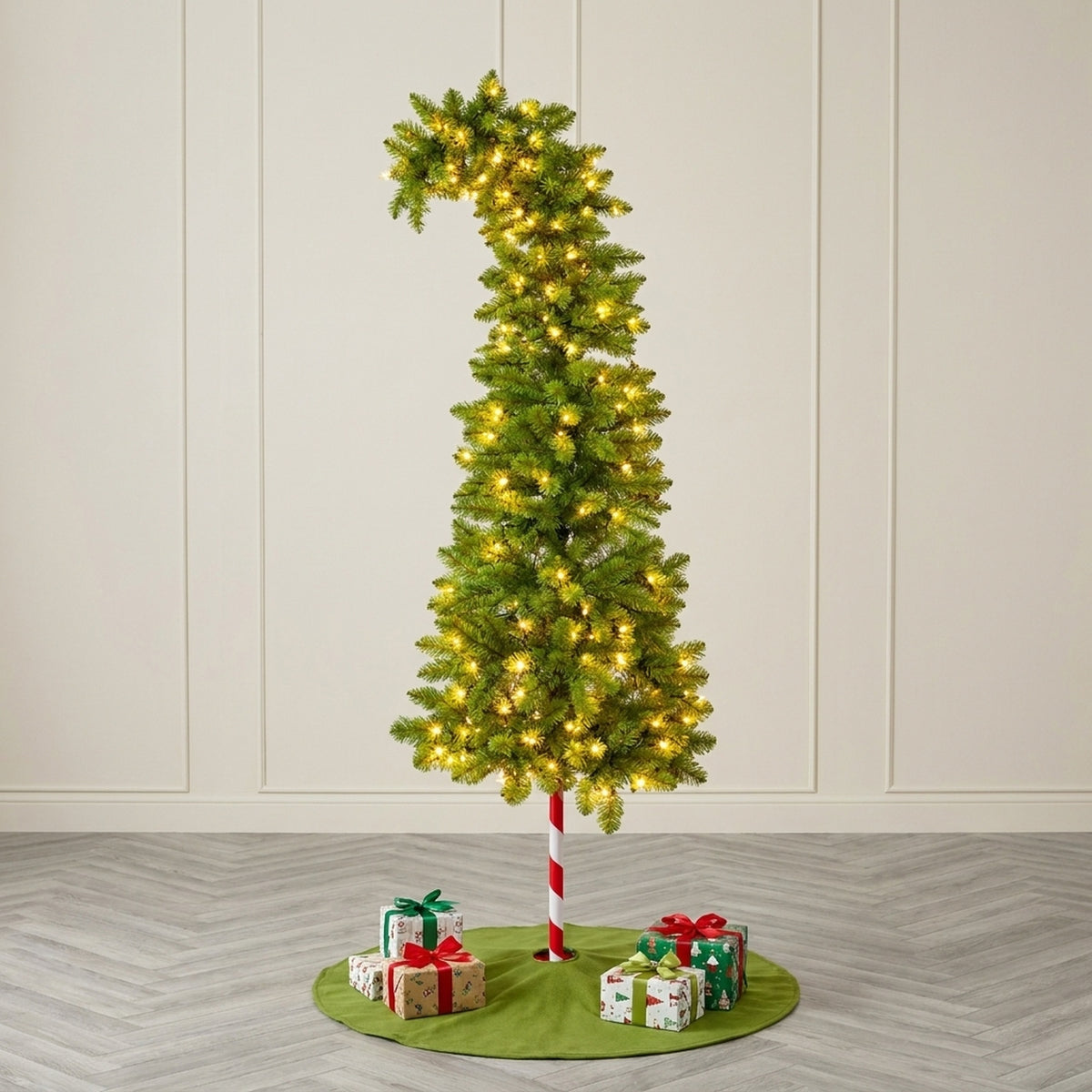 6ft Playful Grinch Festive Christmas Tree