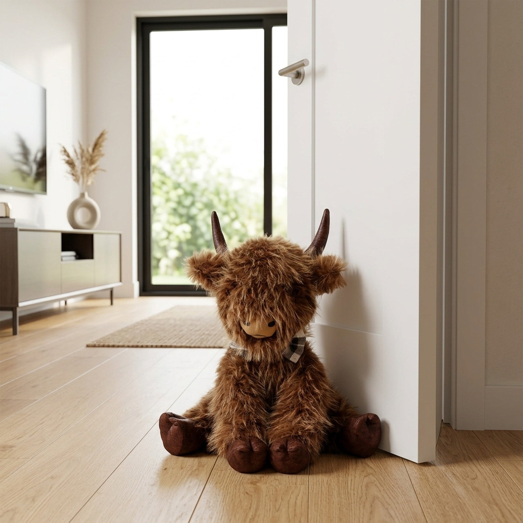 Helix Highland Cow Decorative Doorstop