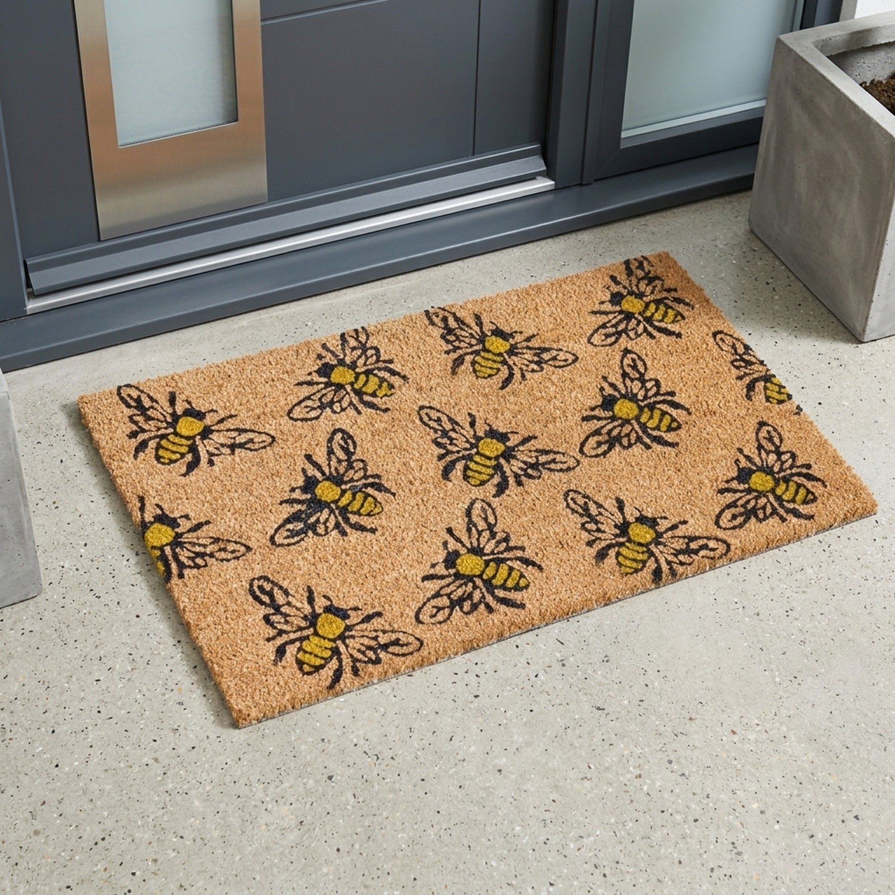 Bumblebees Natural Coir Doormat