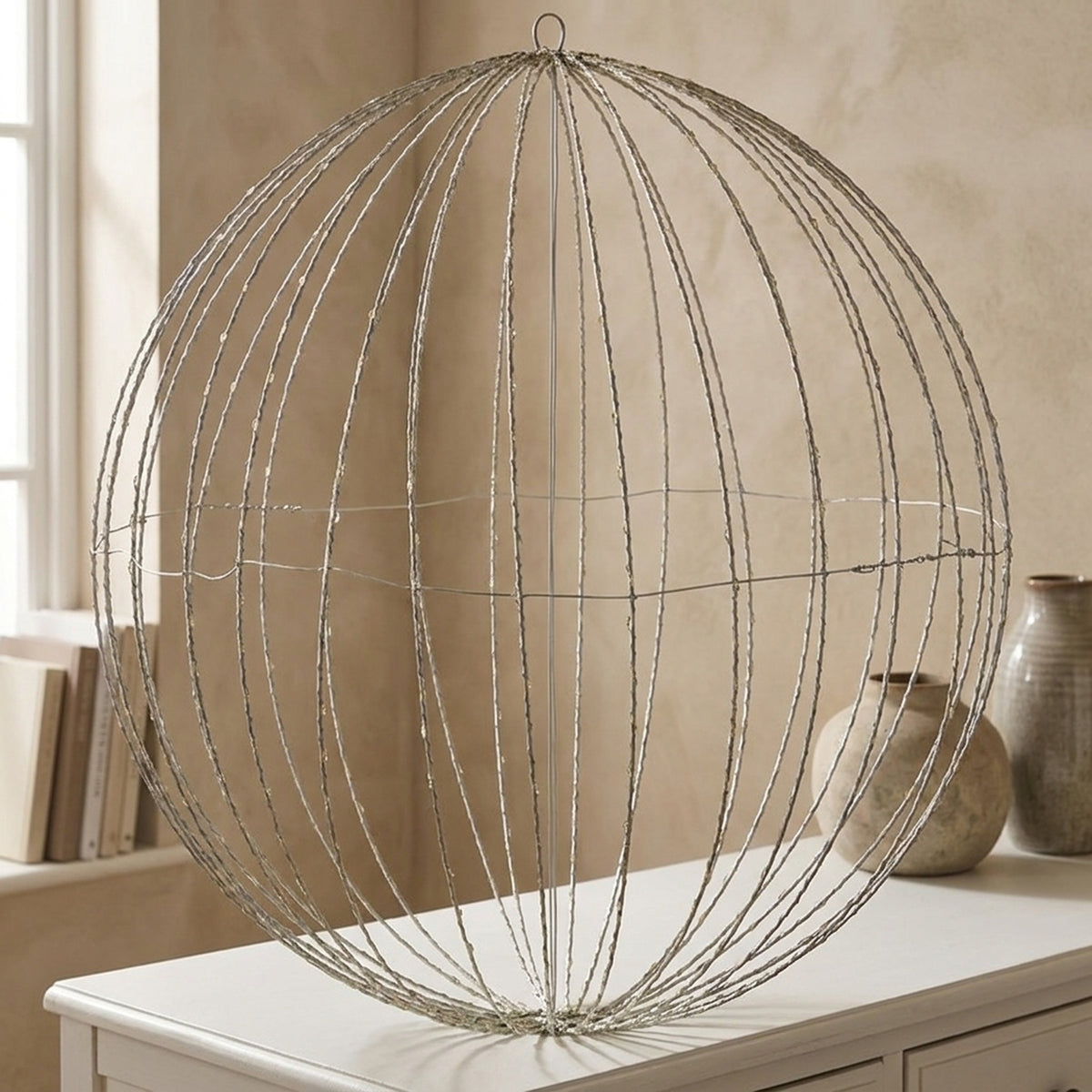 Large Folding Illuminated LED Ball Light Display