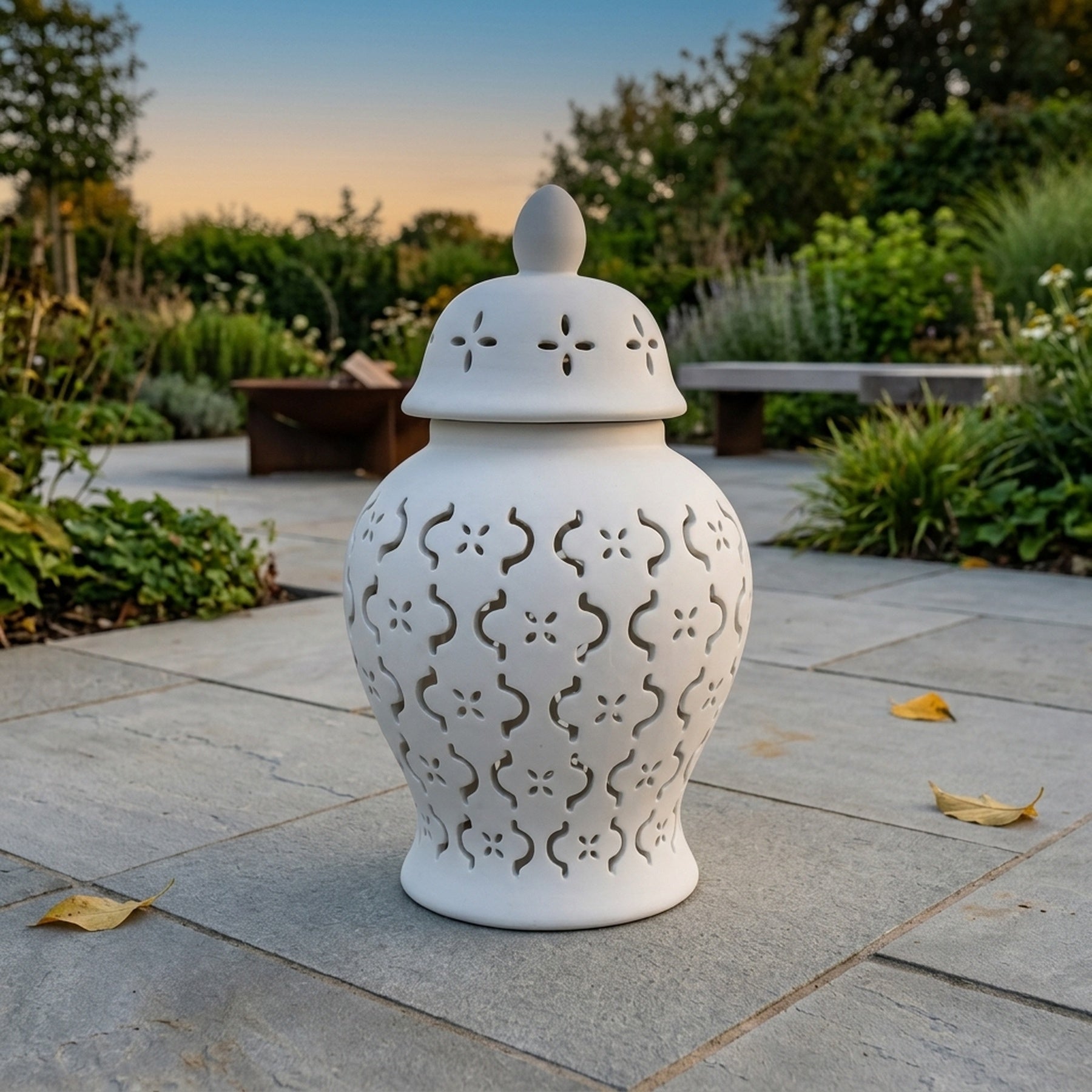 Moroccan Lantern Cut Out Oil Burner