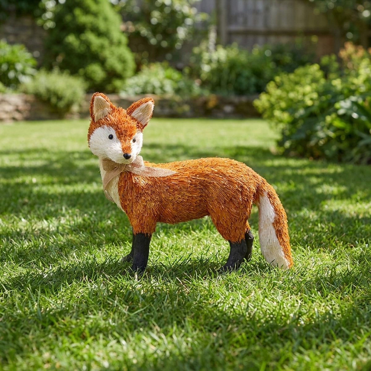 Standing Woodland Rustic Fox Ornament