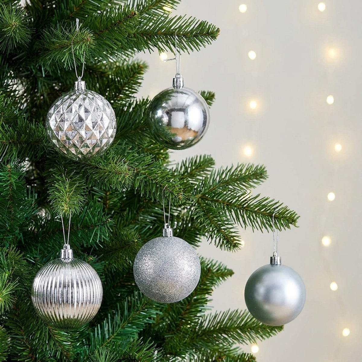 Mixed Finish Christmas Bauble 20 Pack