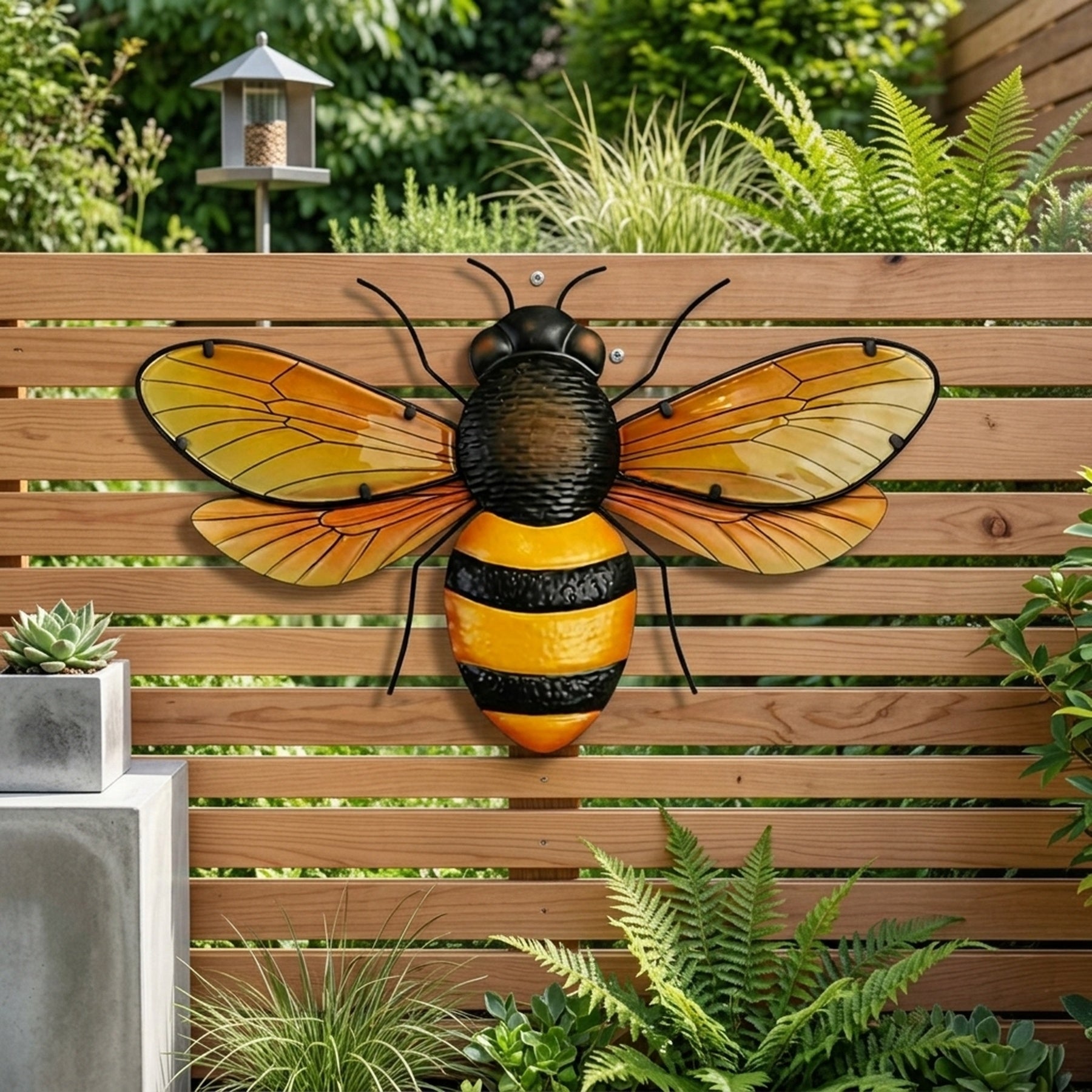 Bumble Bee Nature Garden Wall Art