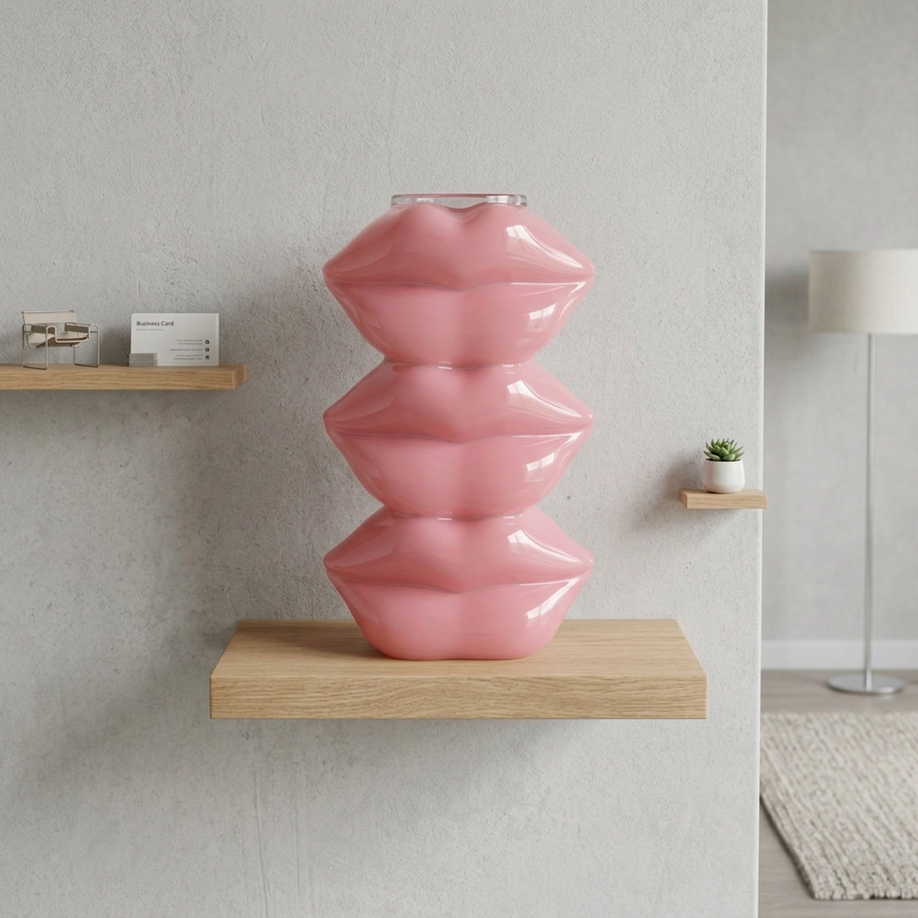 The Feel Good Club Lip Stack Vase