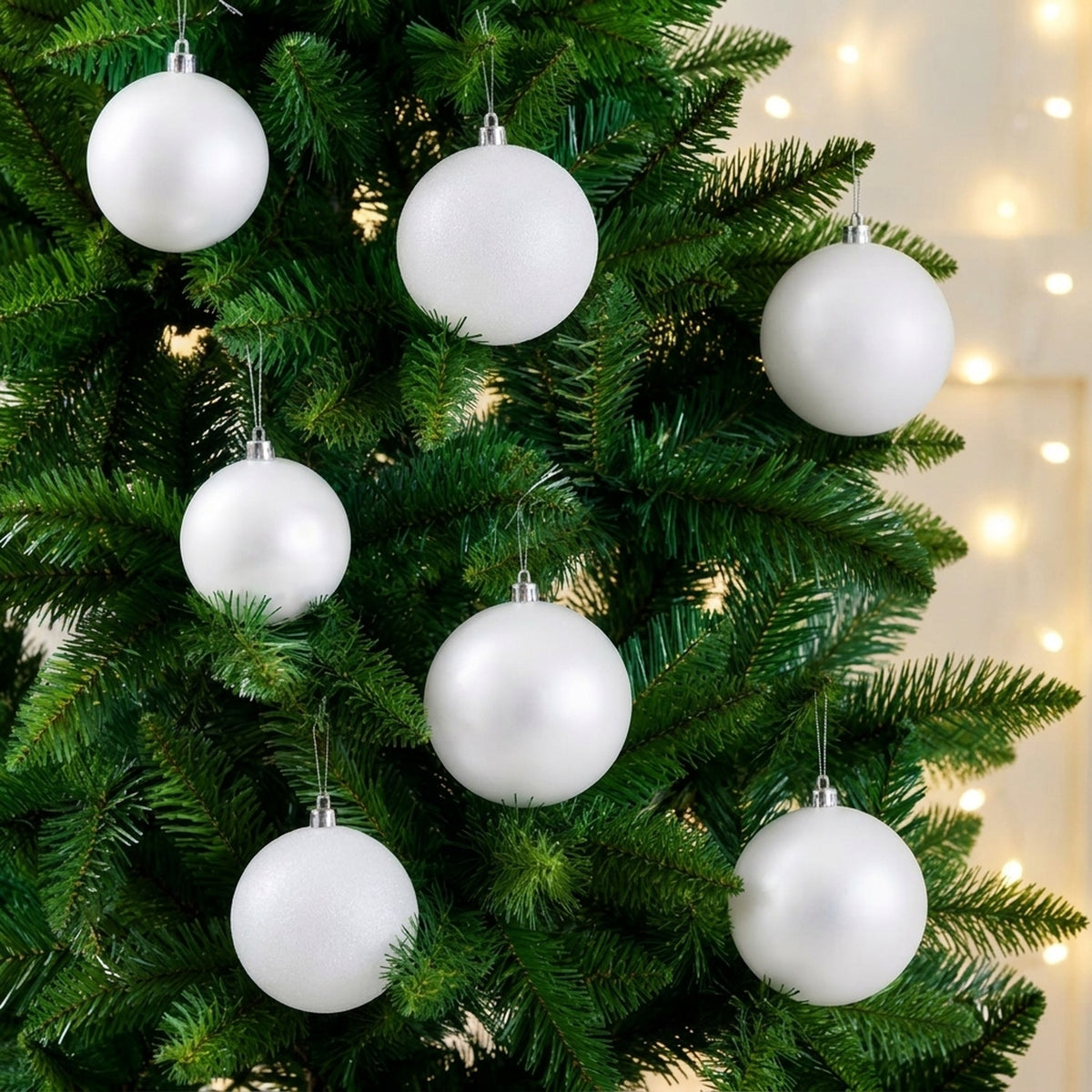 Mixed Finish Christmas Baubles 25 Pack