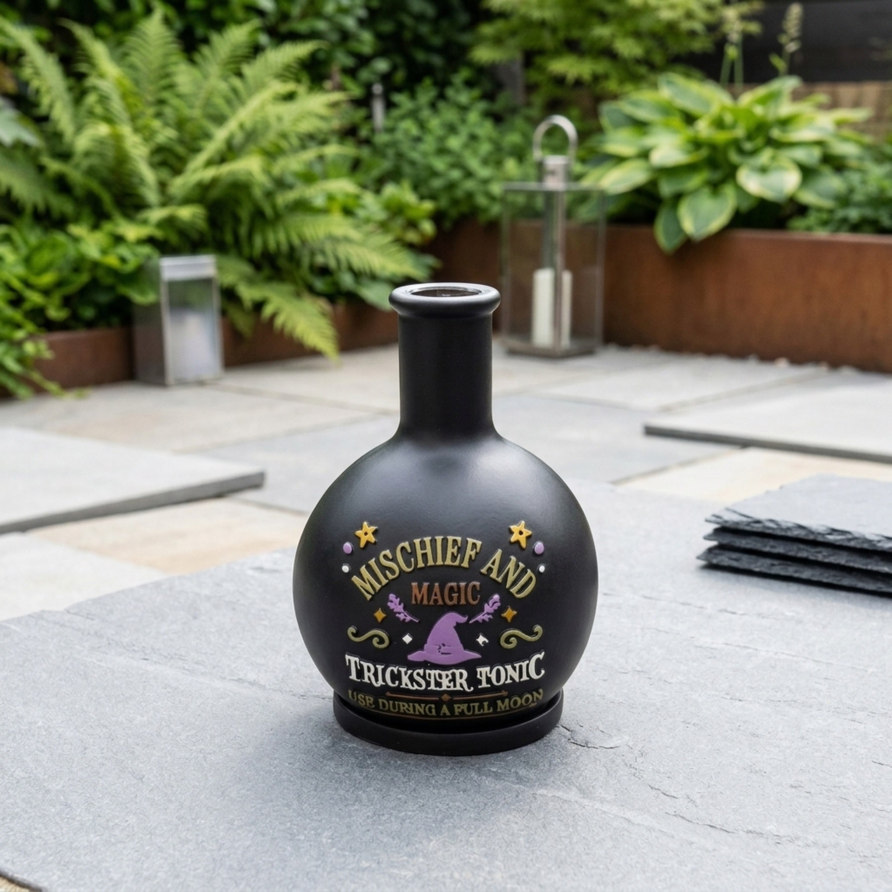 Mischief and Magic Potion Bottle Incense Cone Holder