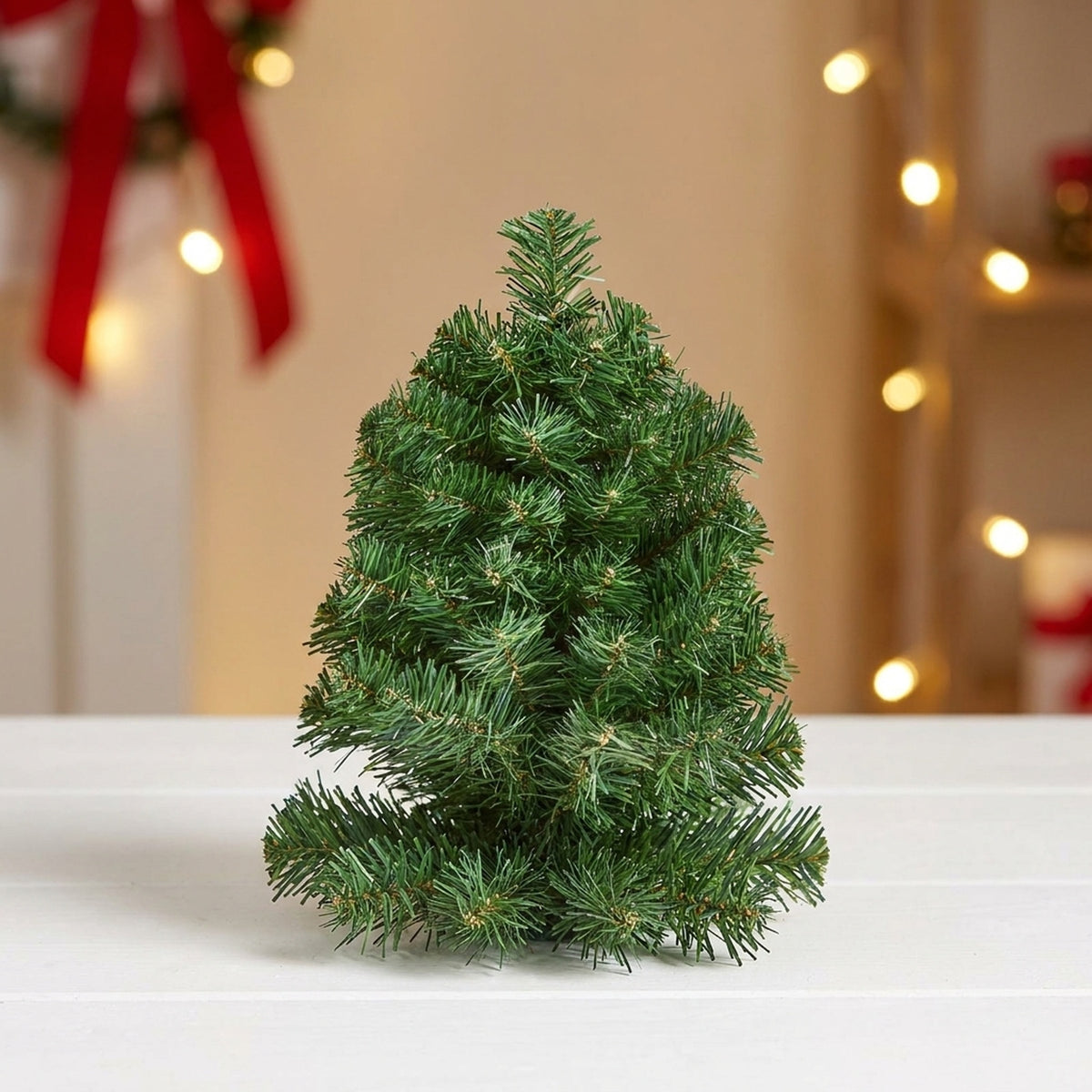 Miniature Burlap Base Decorative Tree