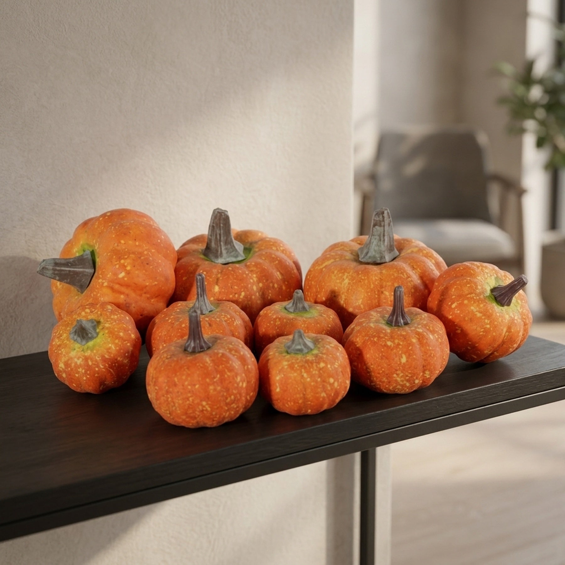 Assorted Decorative Pumpkin Pack of 10 - V2
