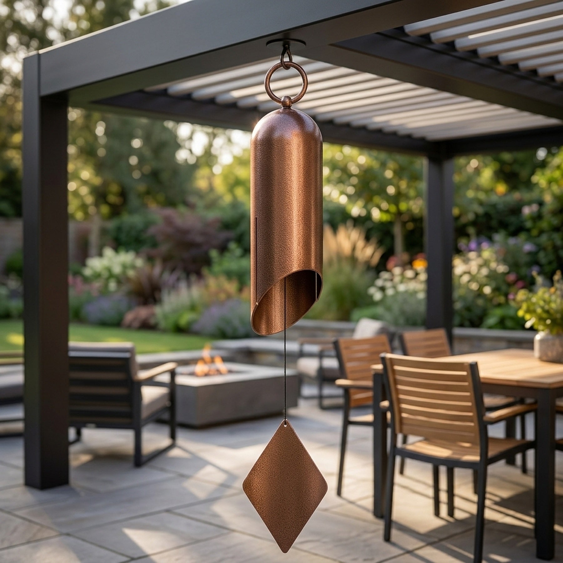 Swiss Cow Bell Musically Toned Windchime