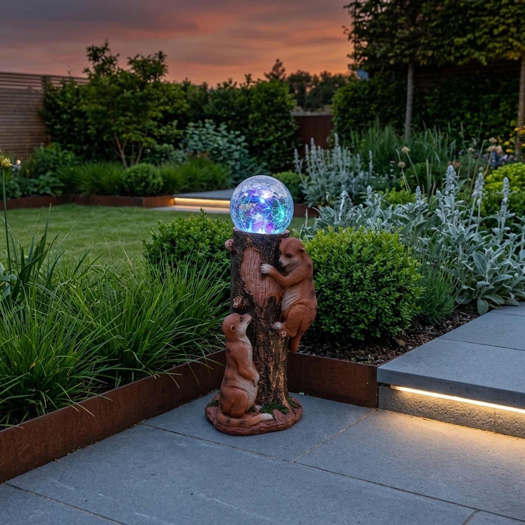 Lunaria Solar Meerkat Colour Changing Light