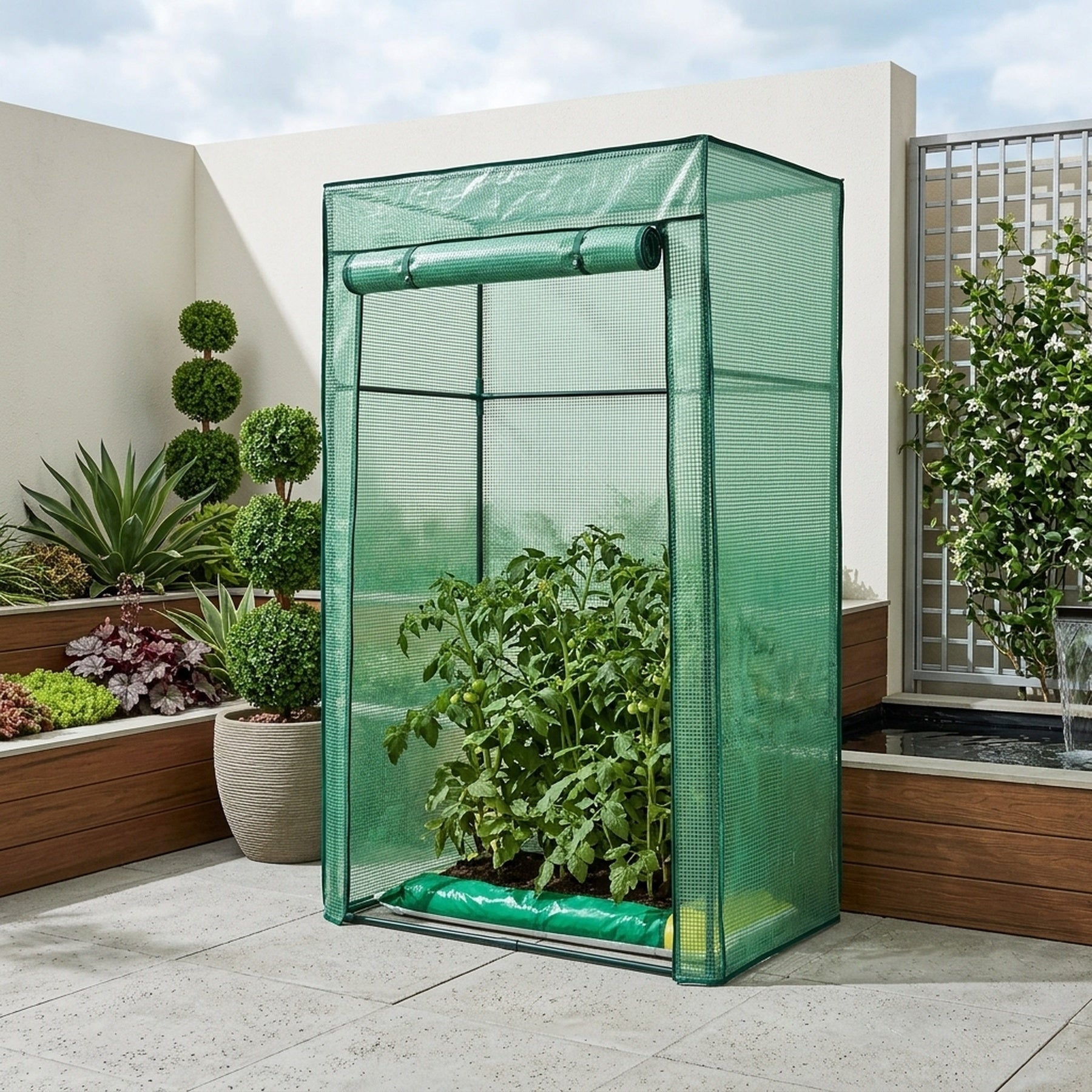Lunaria Outdoor Garden Tomato Greenhouse