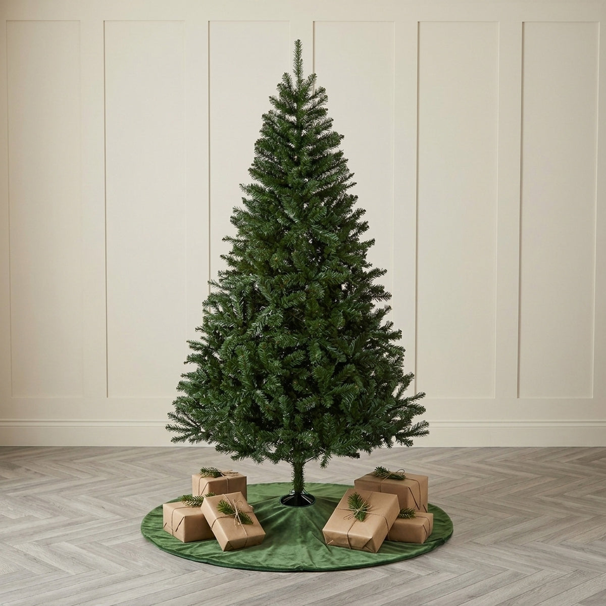 4ft Realistic Woodcote Spruce Tree Display