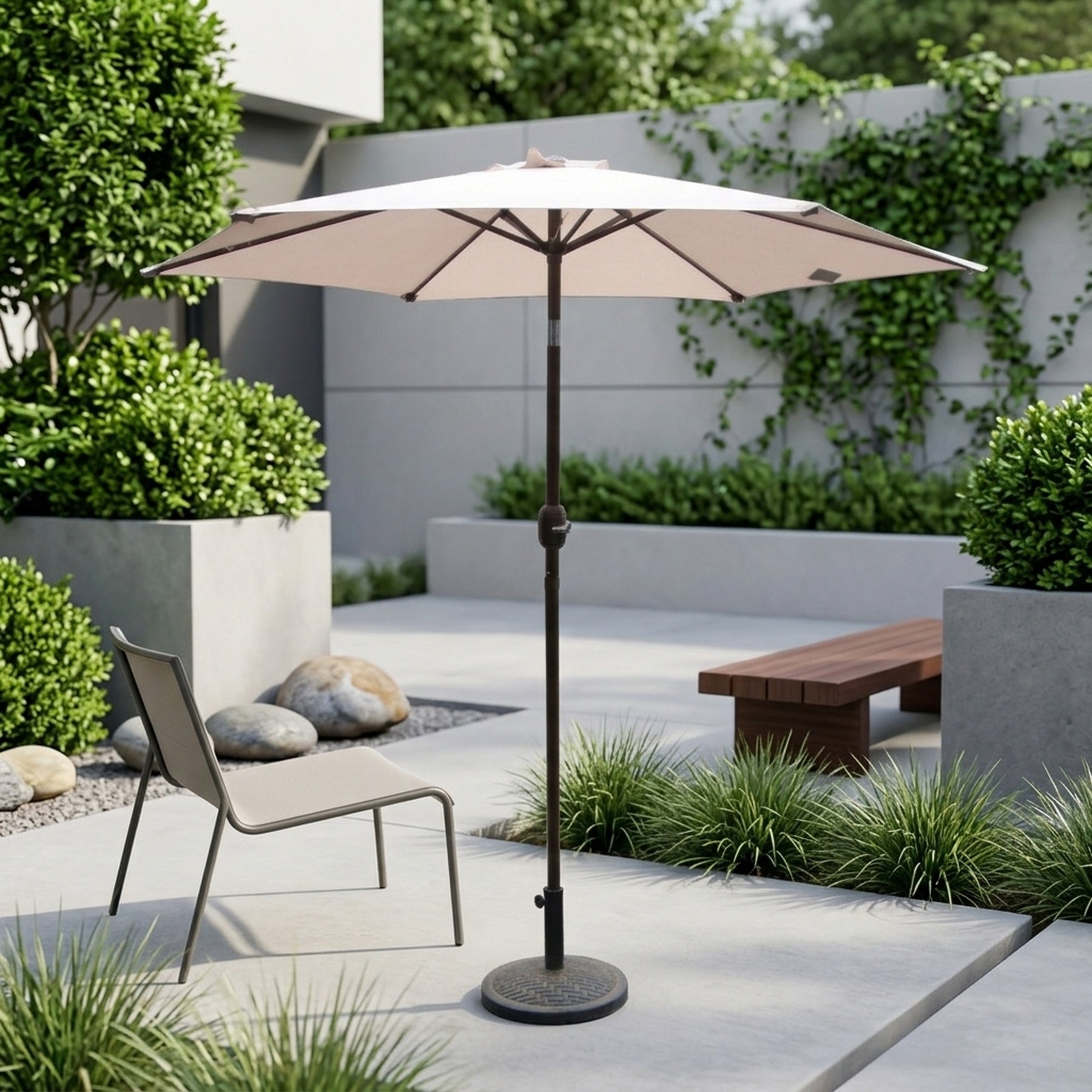 Pagoda Garden Crank Tilt Parasol