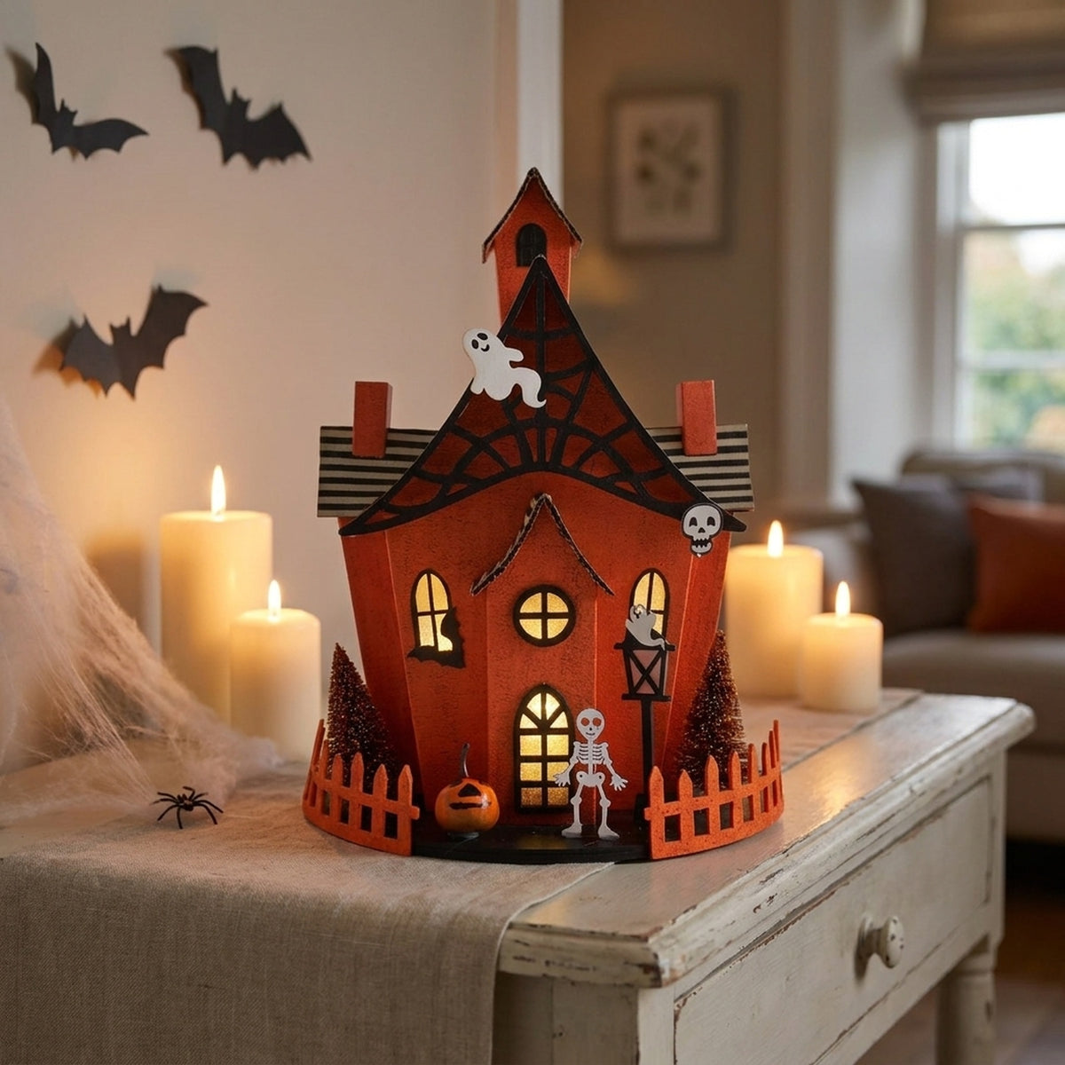 Ghost LED Haunted House Halloween Decoration