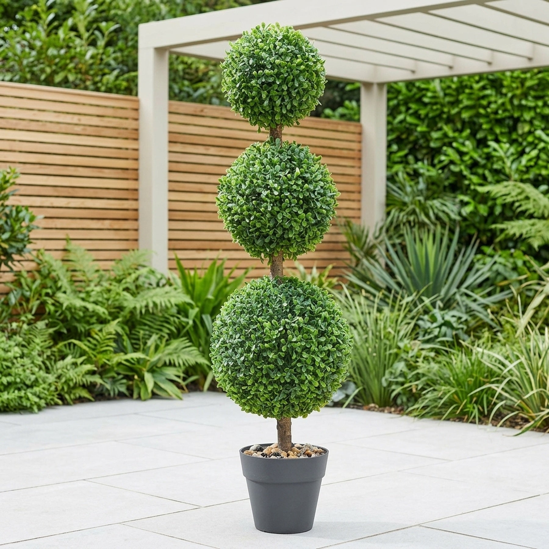 Haven Triple Ball Topiary Tree