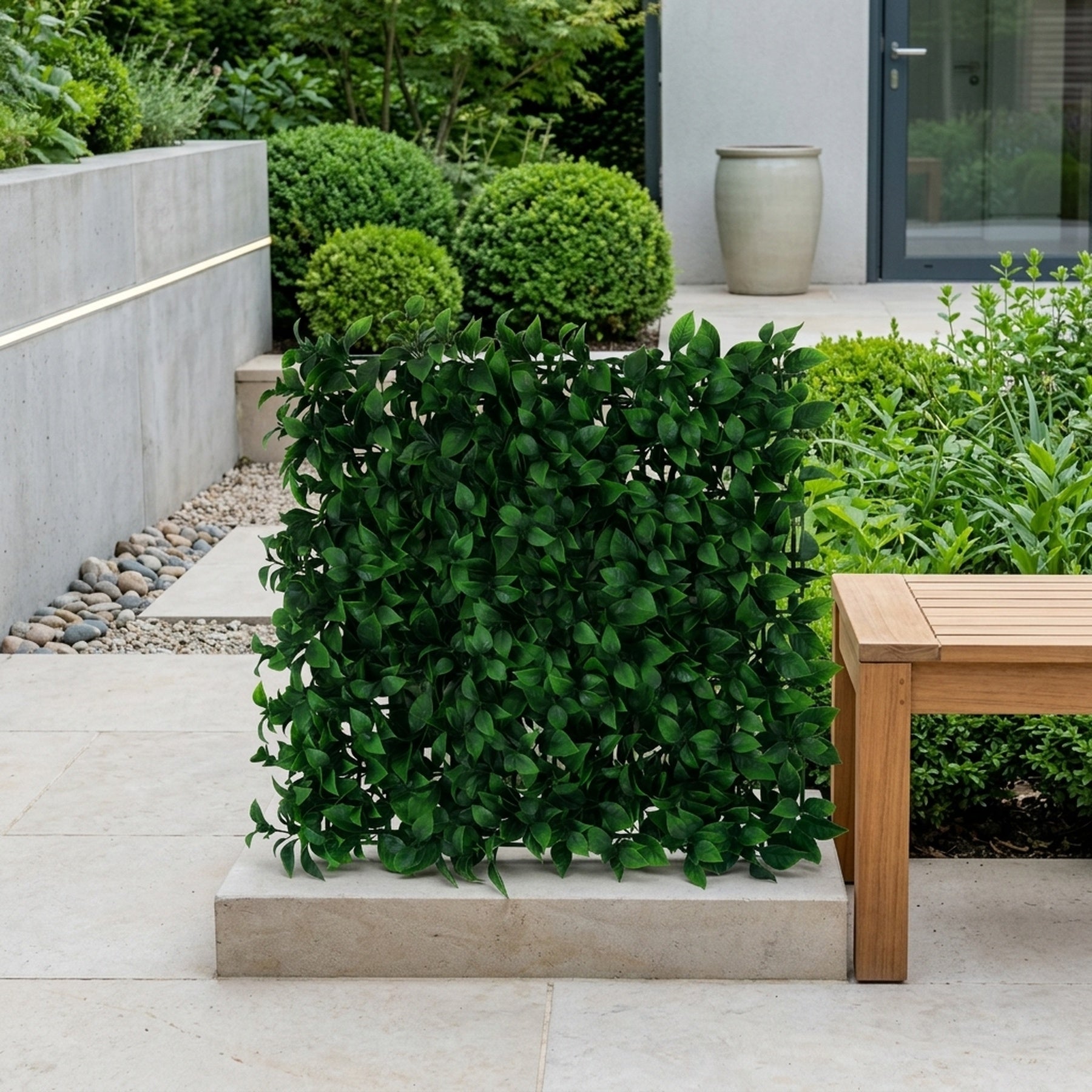 Exterior Artificial Bay Leaf Wall Panel