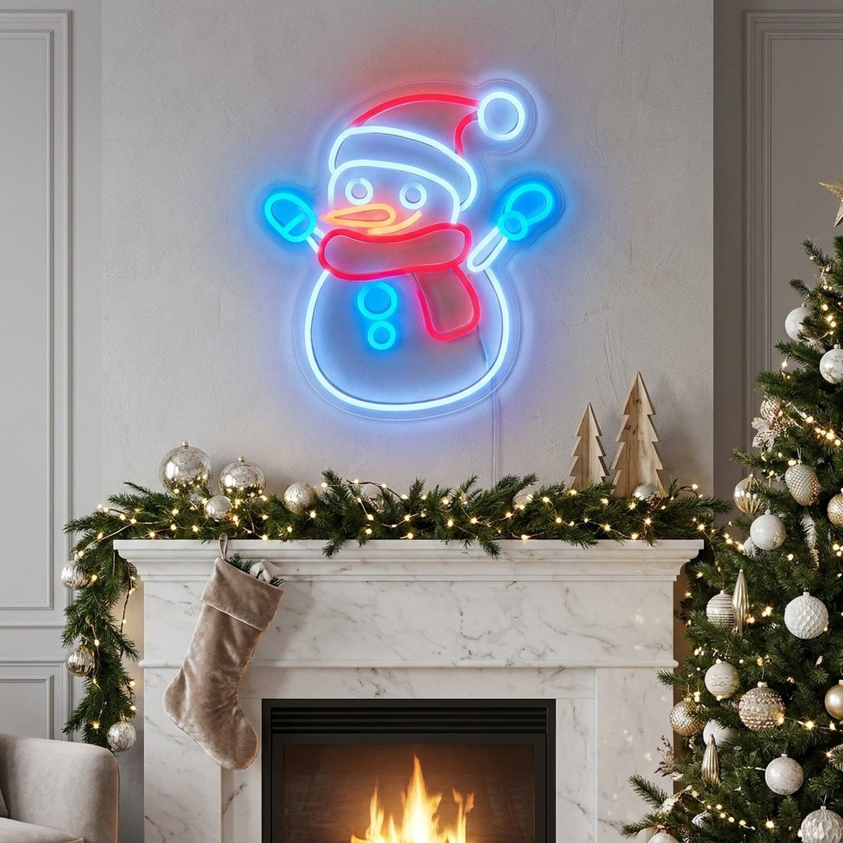 Winter Frosty USB LED Neon Light