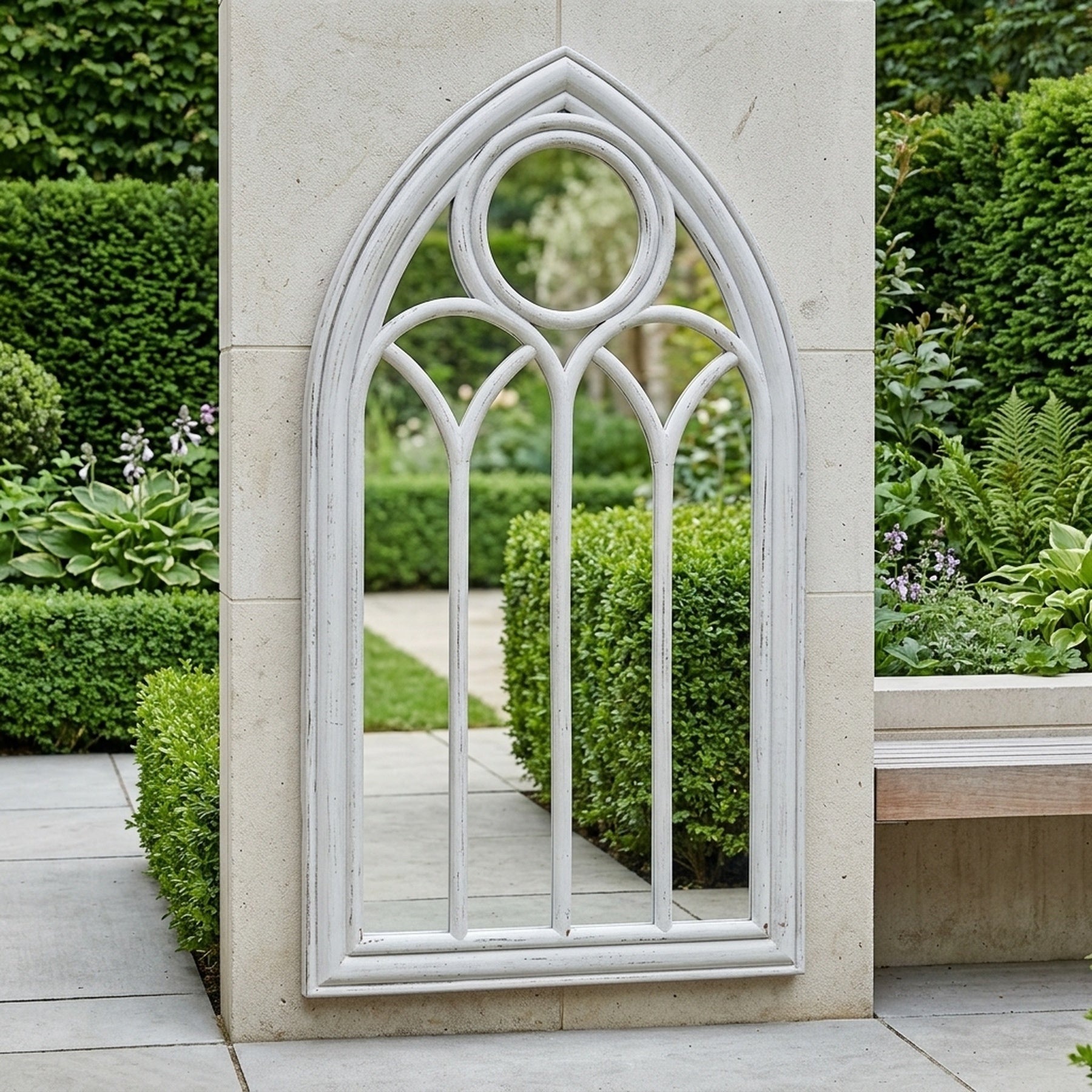 Abbey Gothic Garden Mirror