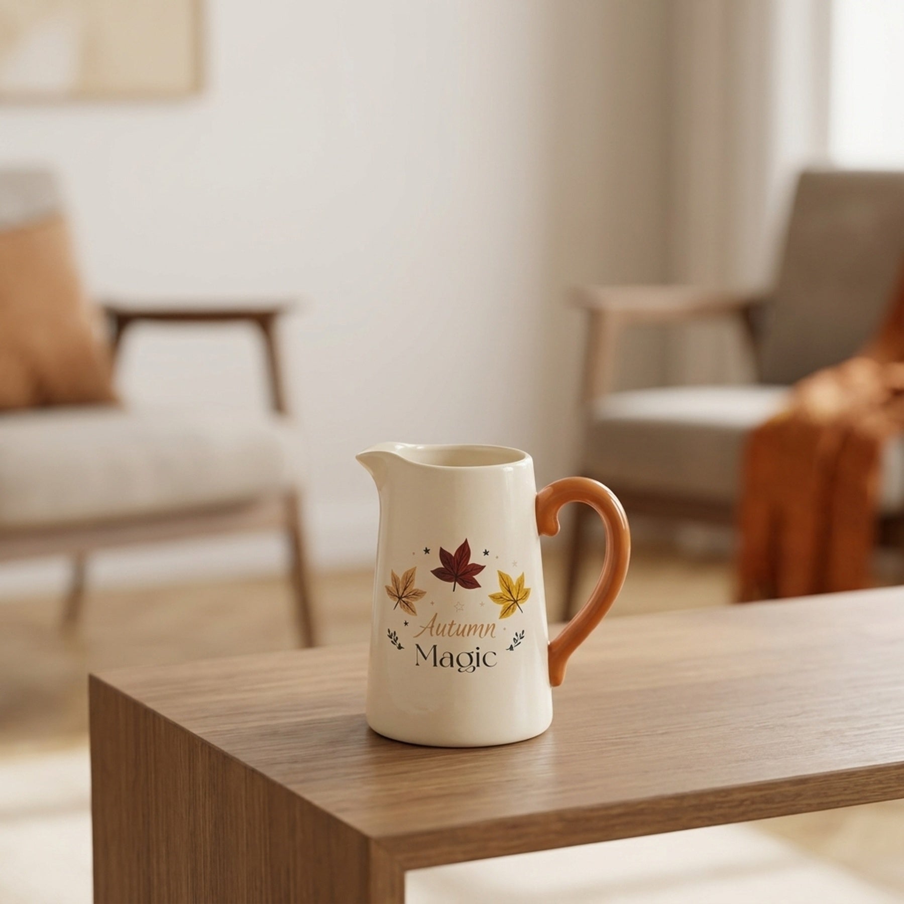 Autumn Magic Ceramic Flower Jug