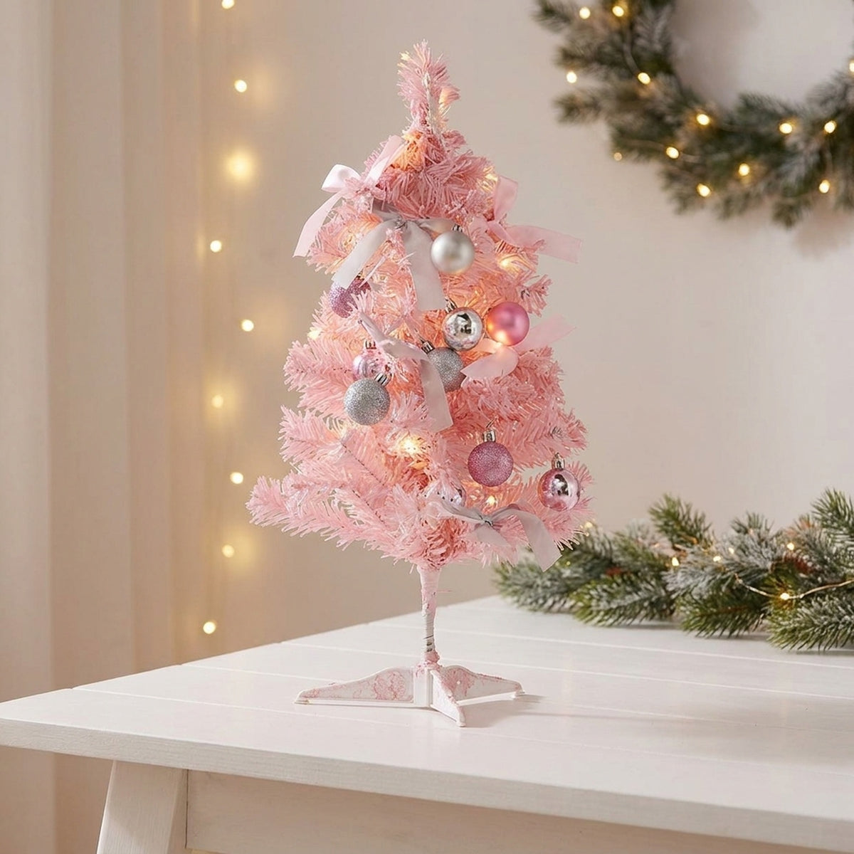 60cm Heritage Fir Complete Flocked Christmas Tree Set