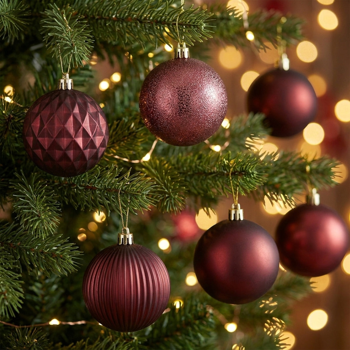 Assorted Finish Christmas Bauble 20 Pack