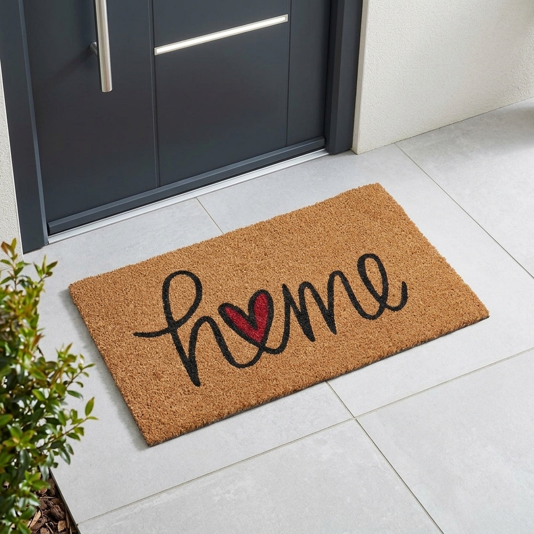 Home Is Where The Heart Is Decoir Mat