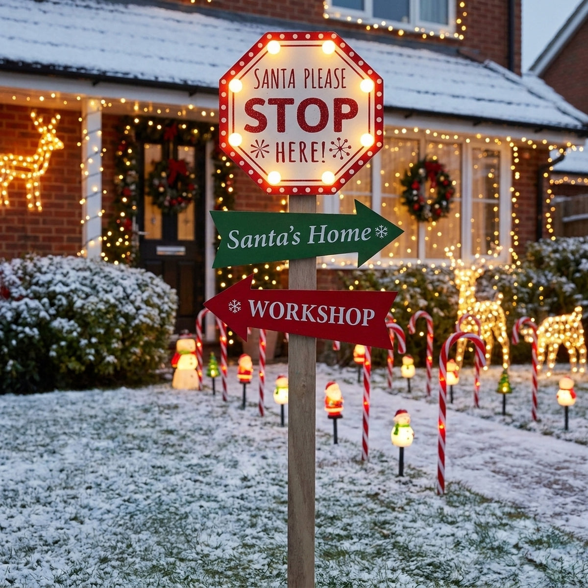 Ensure ! LED Light Up Christmas Sign