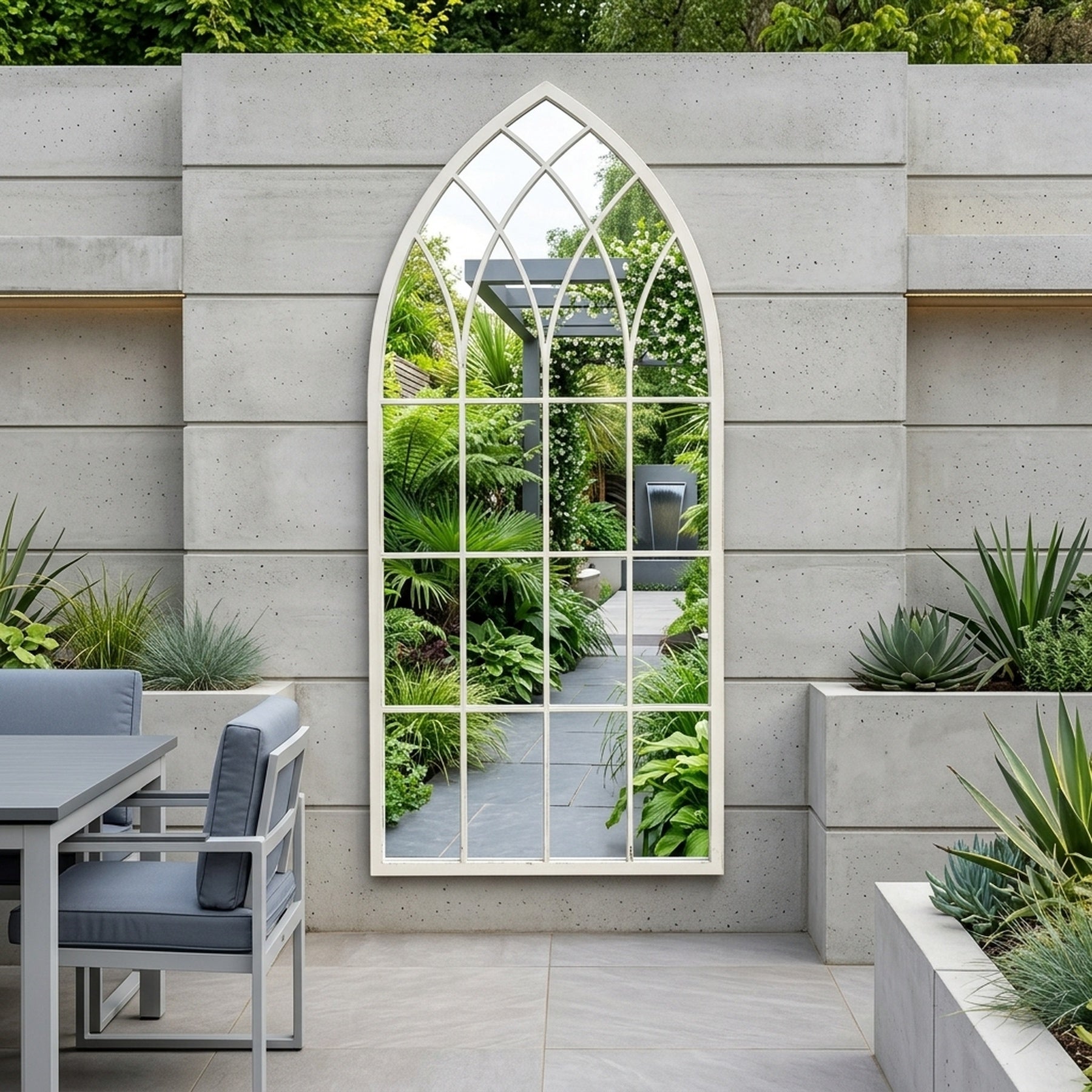 Pagoda Kew Outside Garden Mirror