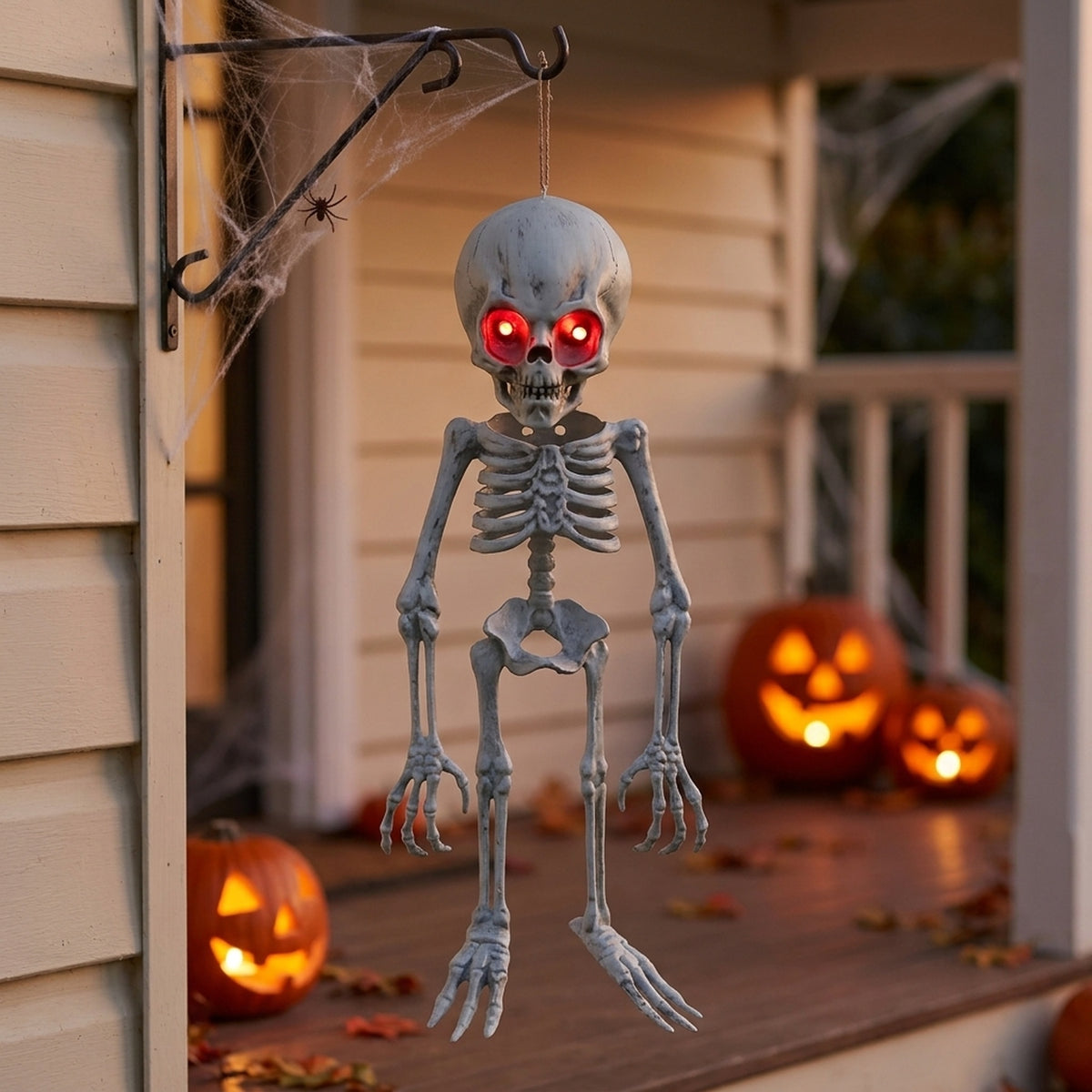 Alien Hanging Light Up Skeleton