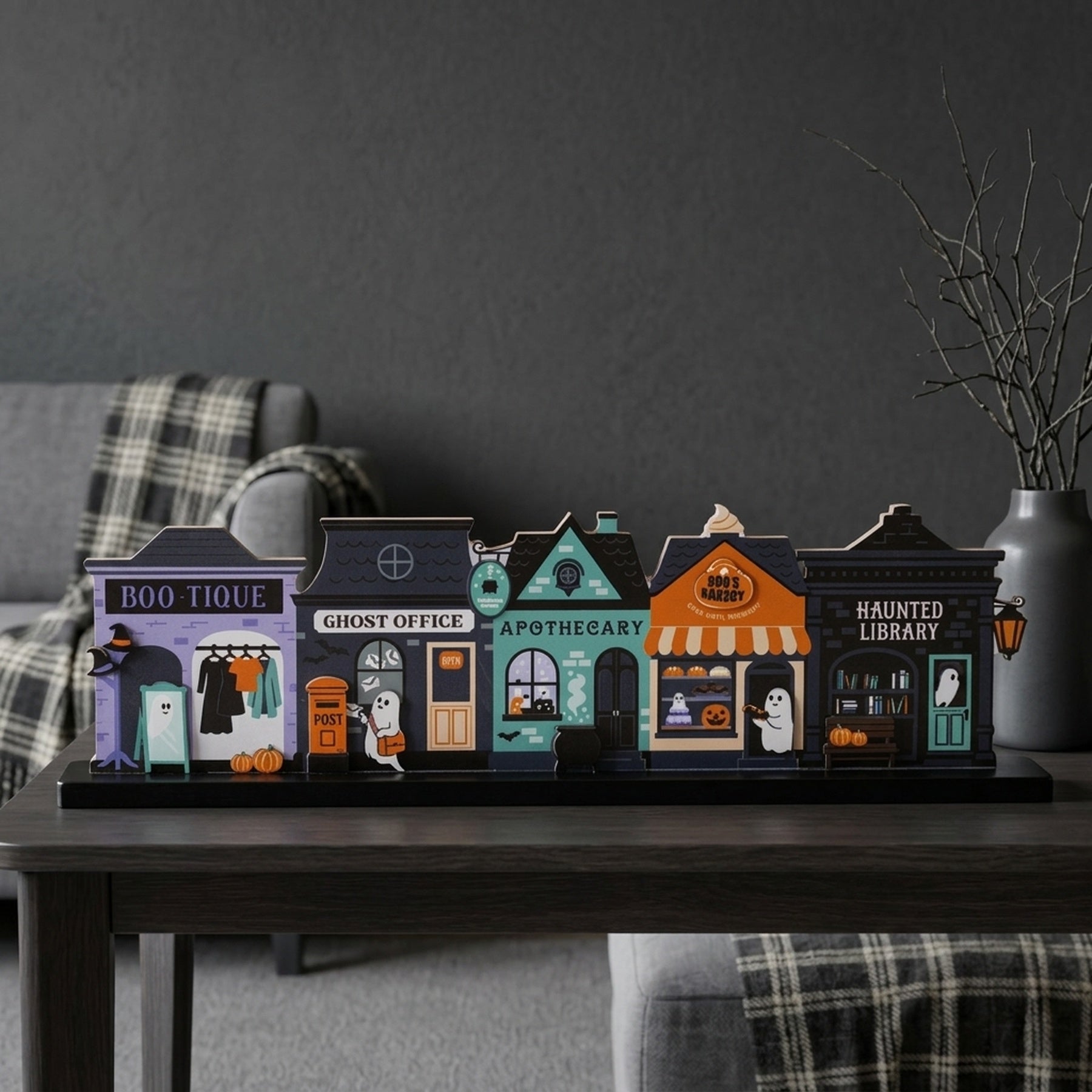 Spooky Street House Decoration