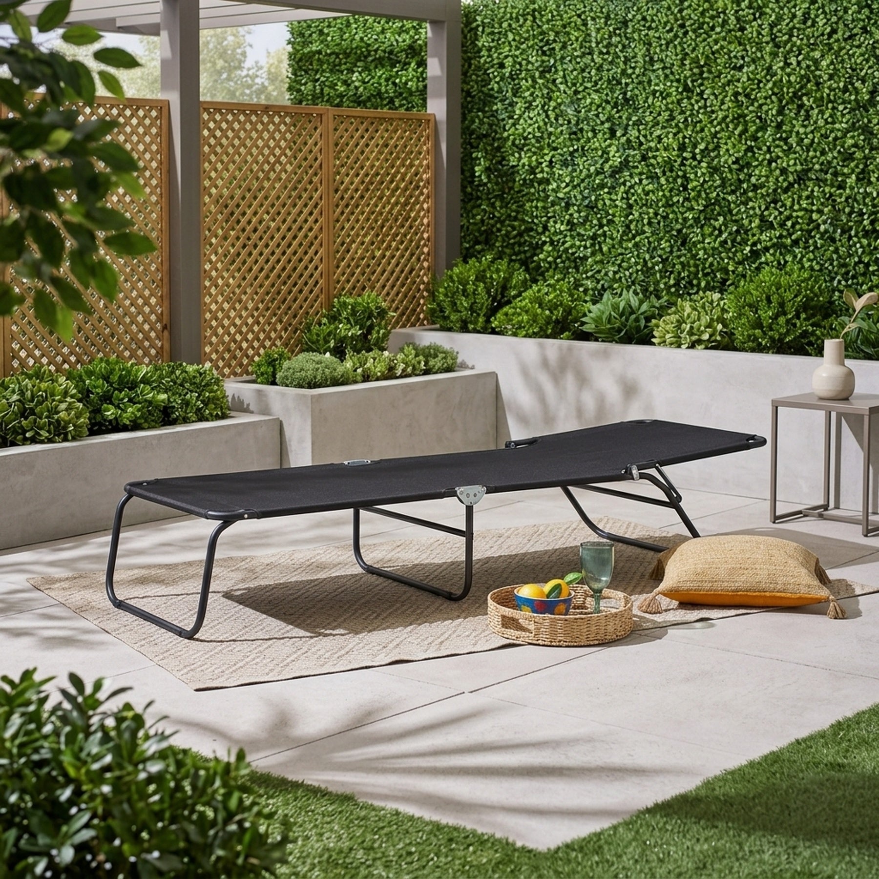 Alison Multi-Position Folding Sun Lounger