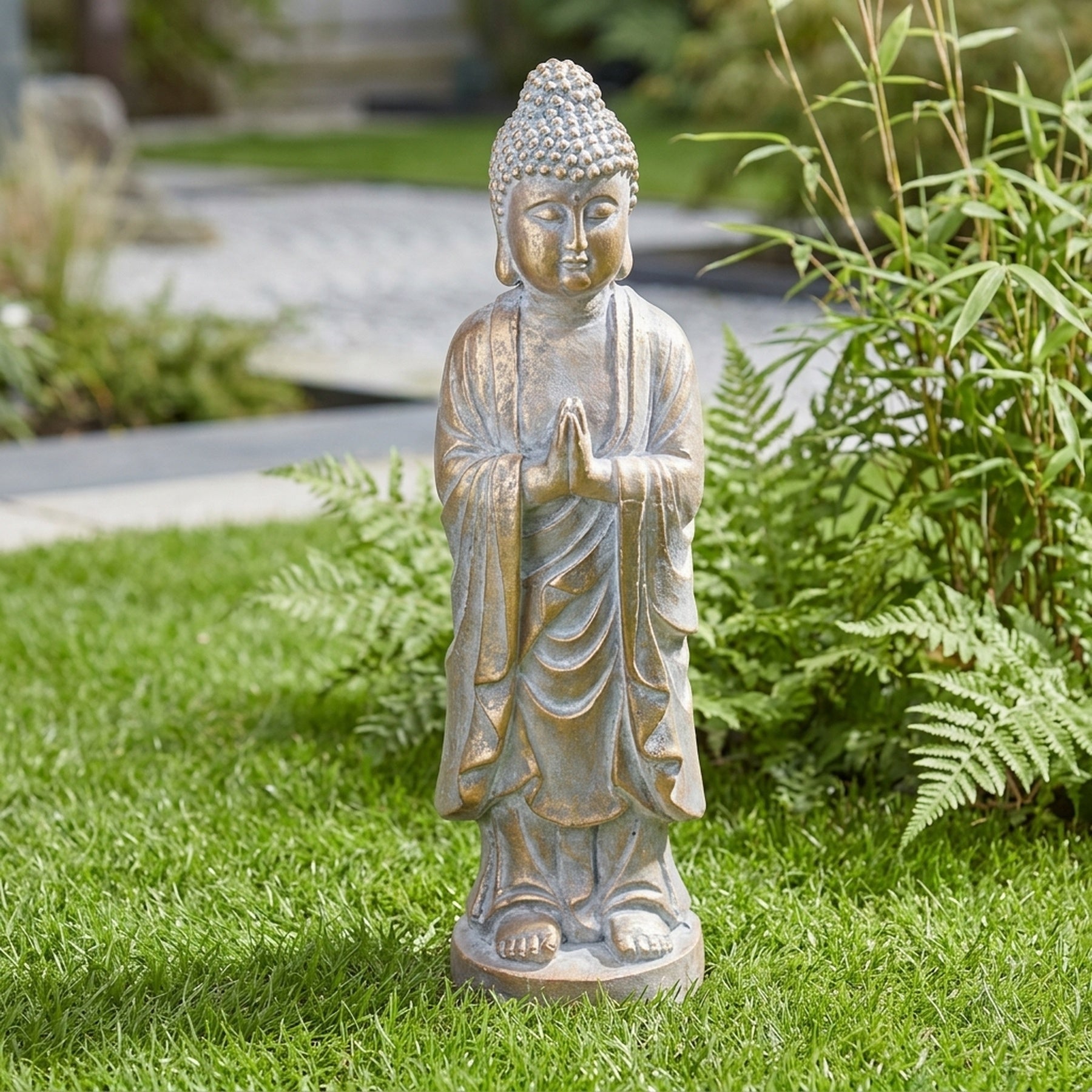 Introduce Praying Buddha Figurine