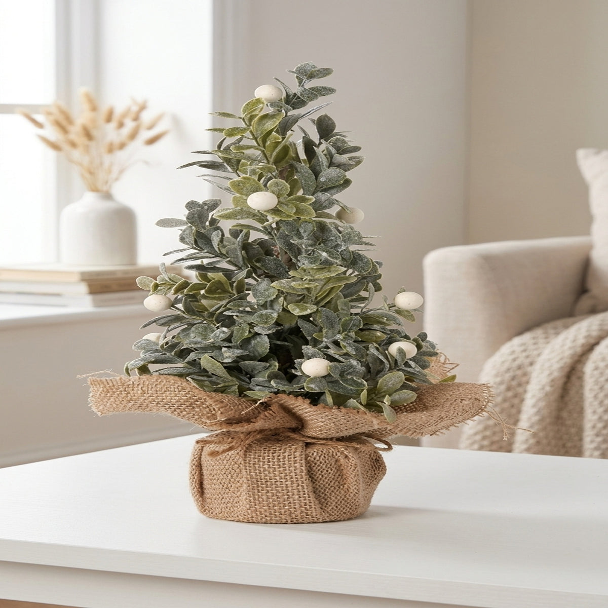 Realistic Faux Eucalyptus Tree