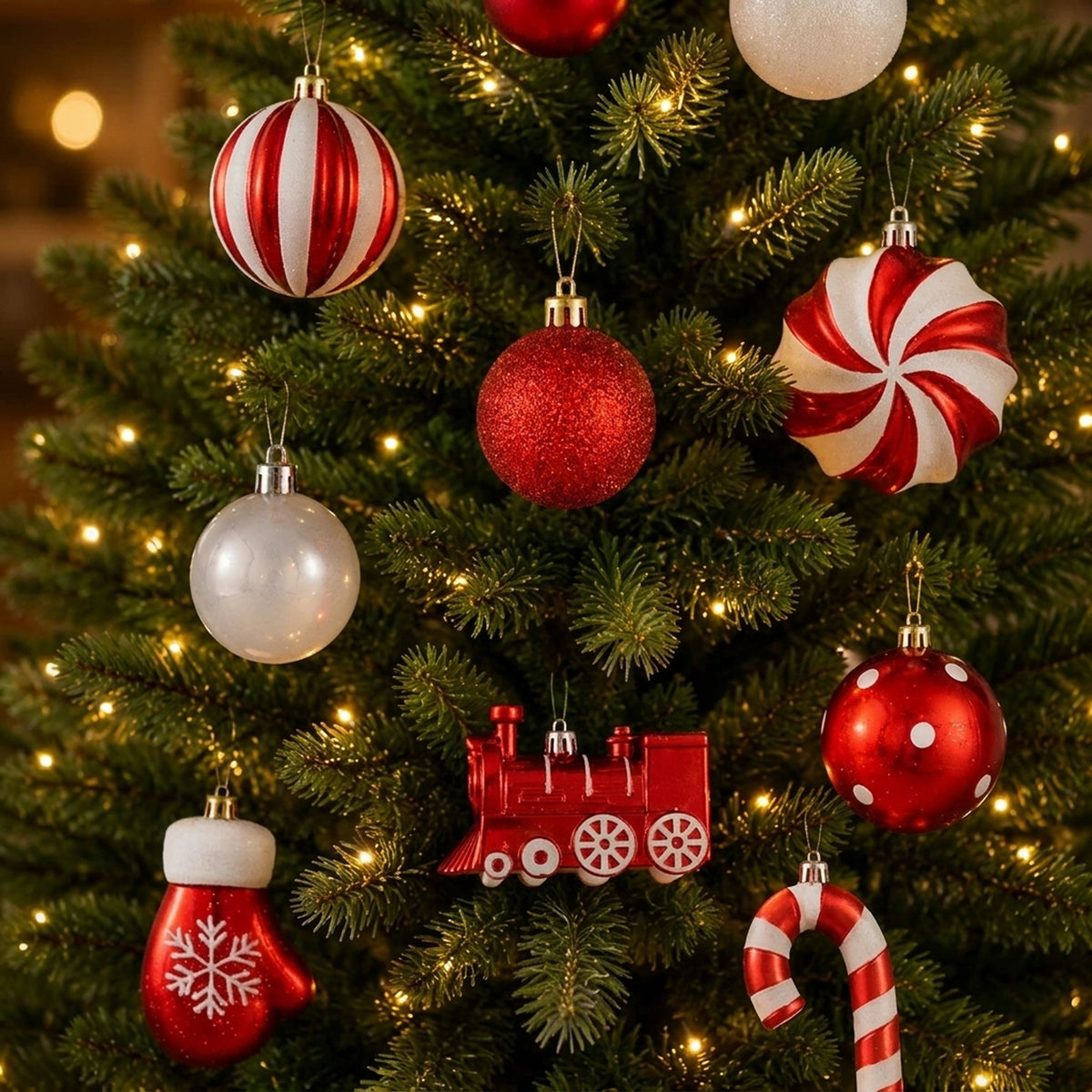 Versatile Christmas Baubles 50 Pack
