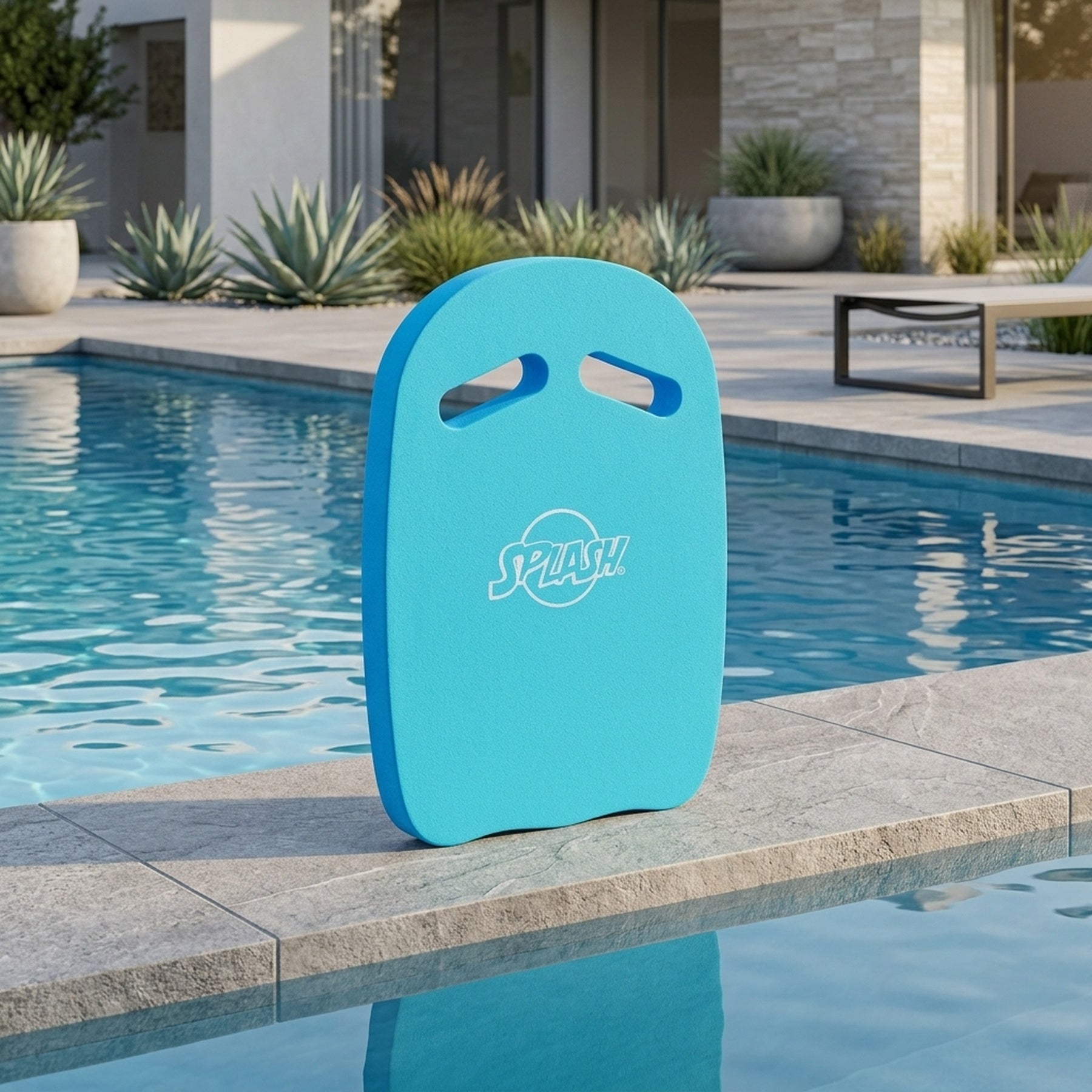 Children's Cyan Swimming Kick Board