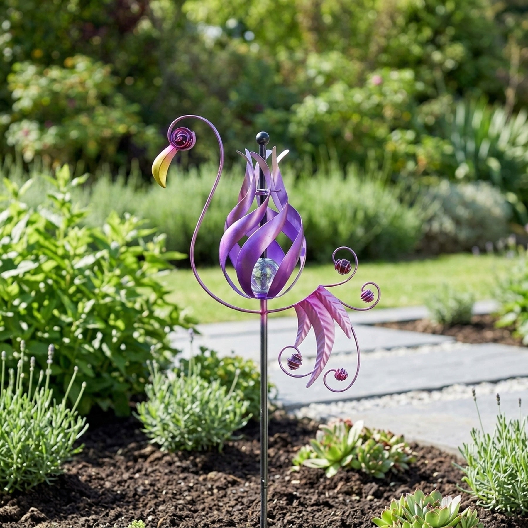 Striking Flamenco Garden Wind Spinner