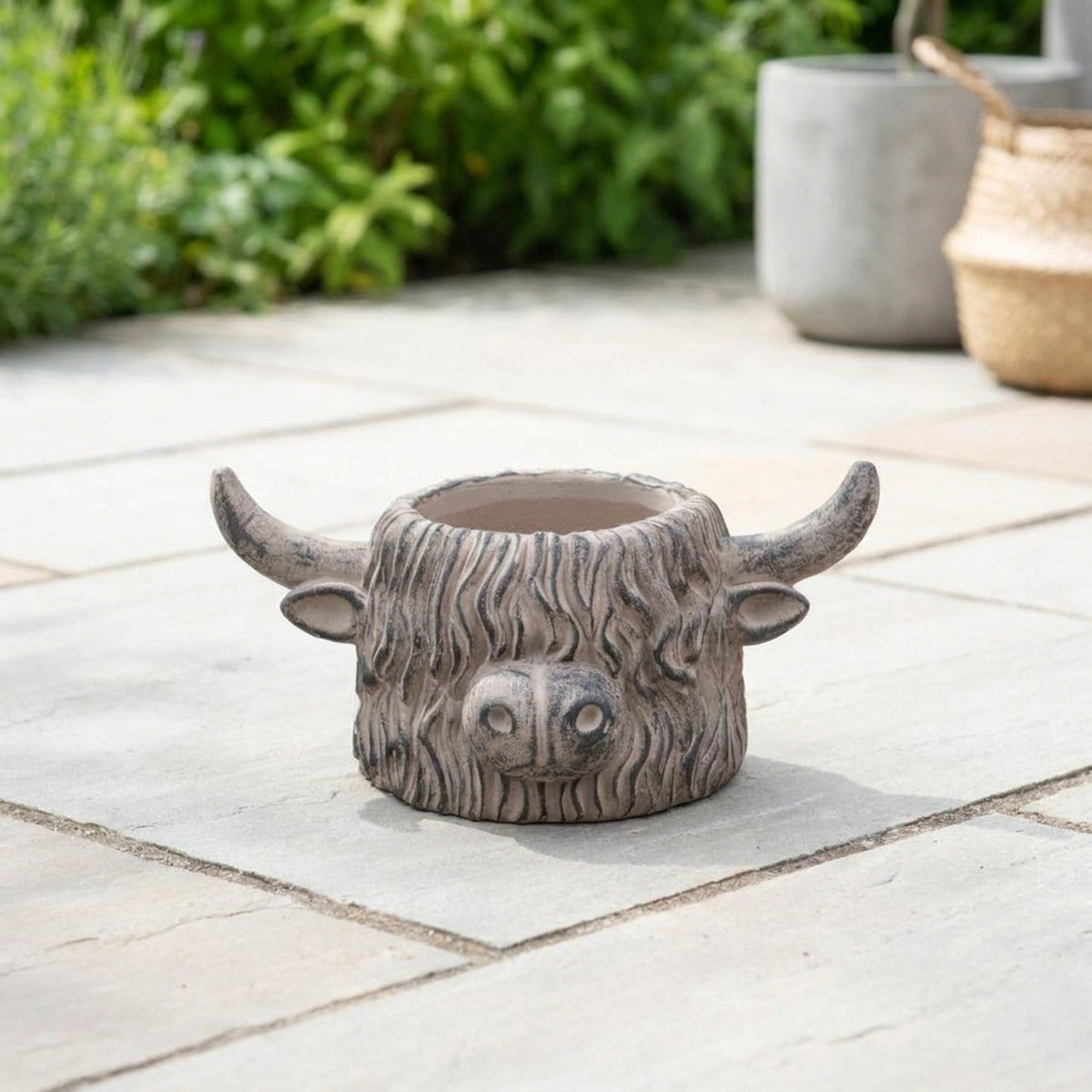 Highland Cow Planter Pot