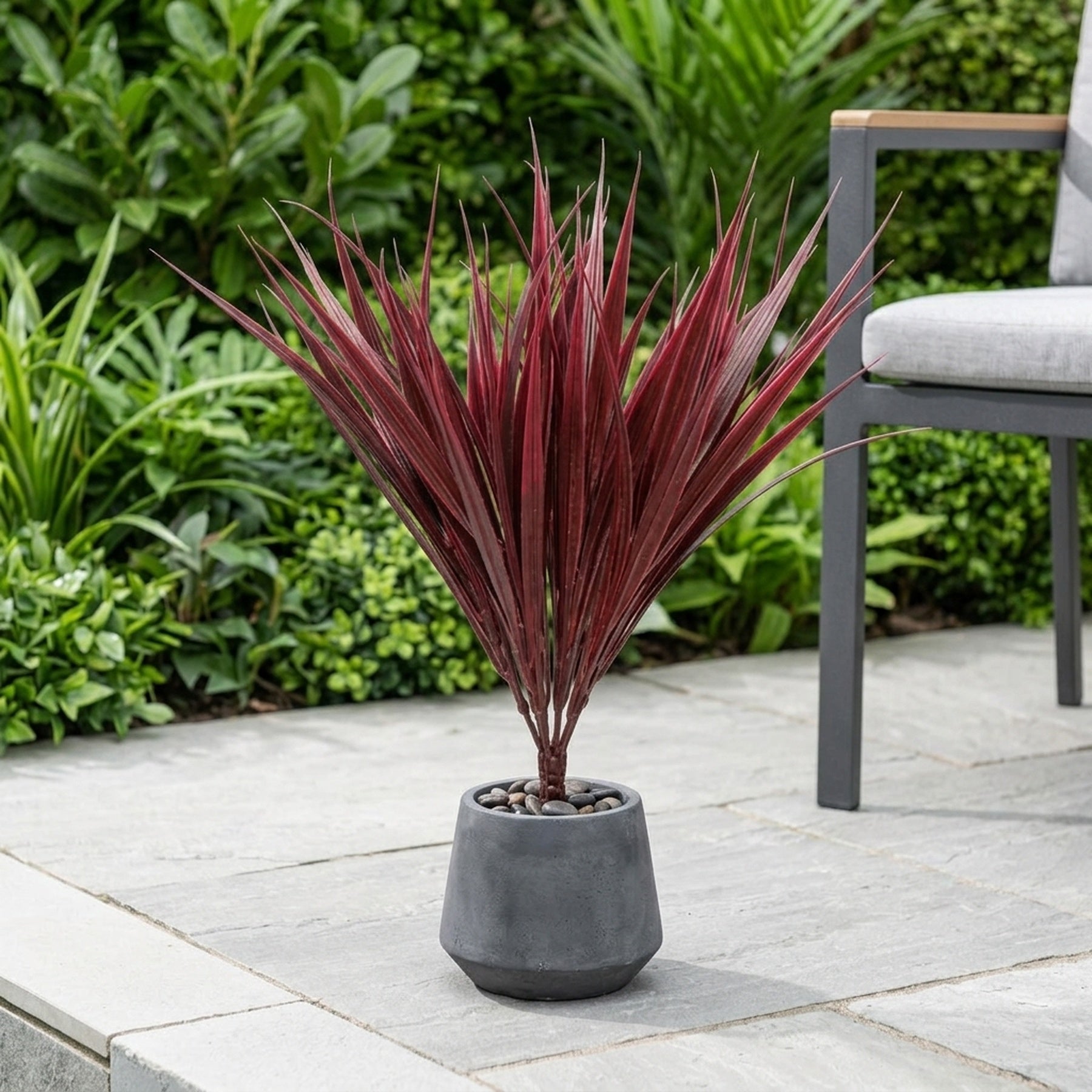 UV Protected Artificial Outdoor Grass Plant