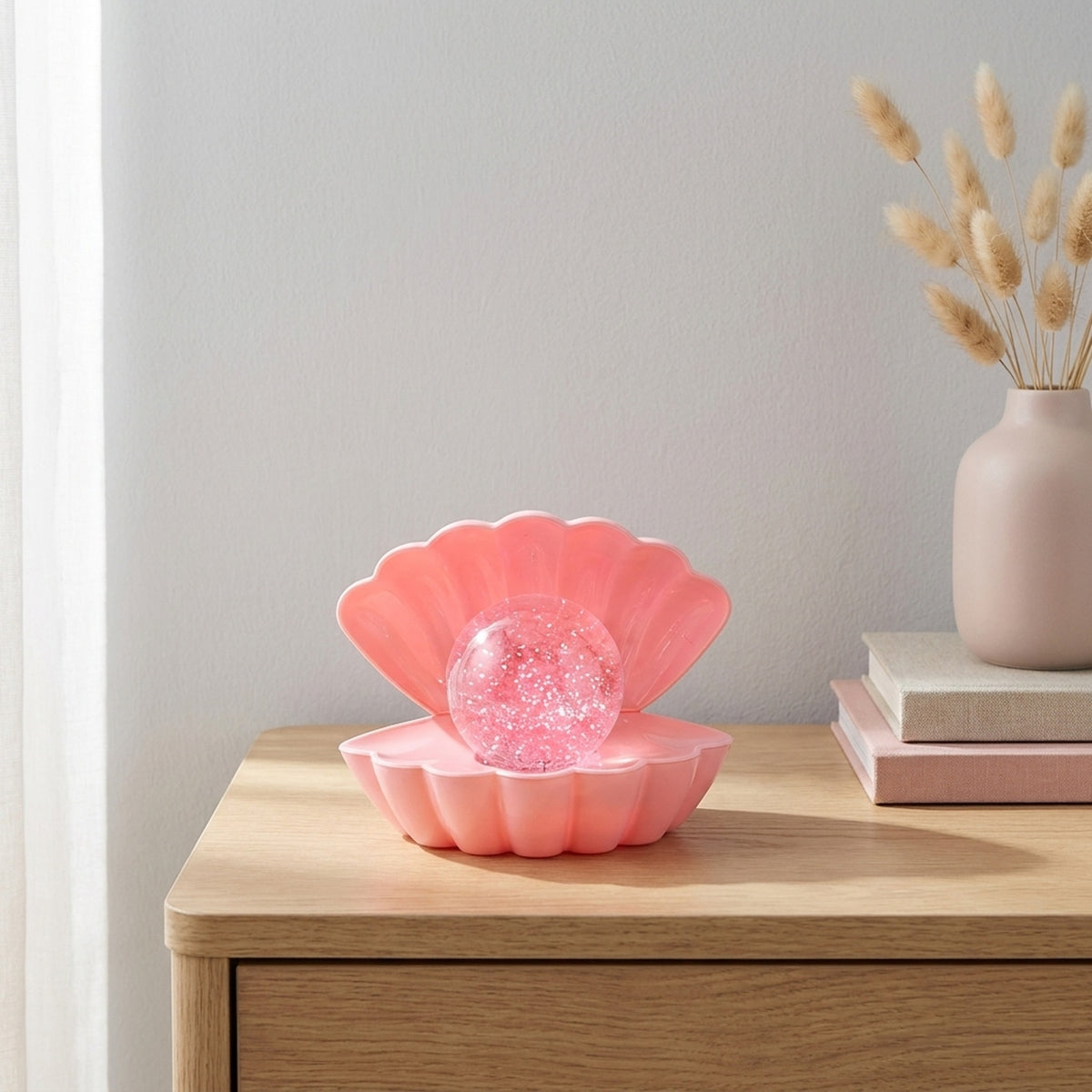 Sculptural Seashell Table Lamp
