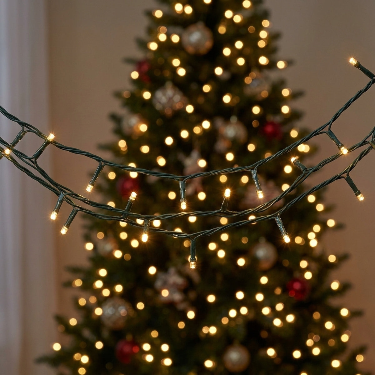Mains Operated 3000 LED Compact String Lights