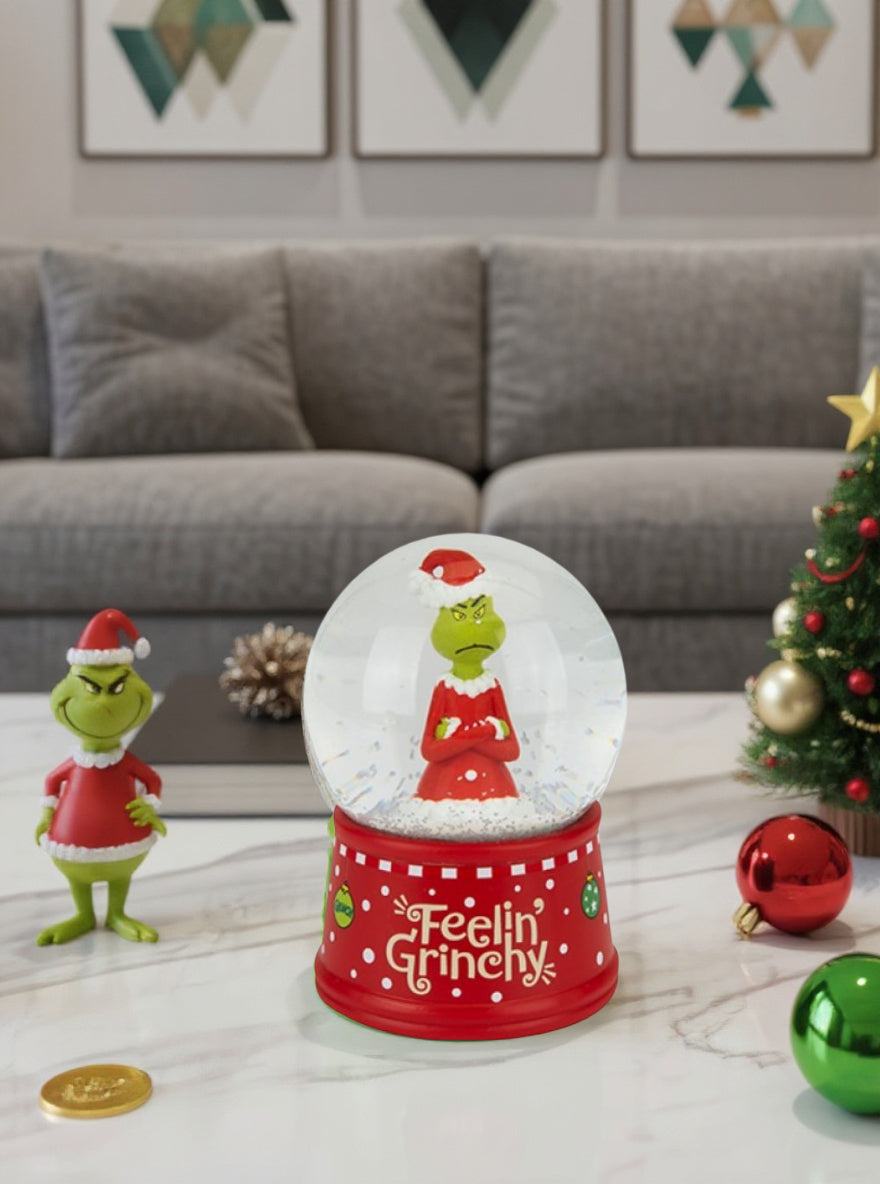 Feeling Grinchy Christmas Snowglobe