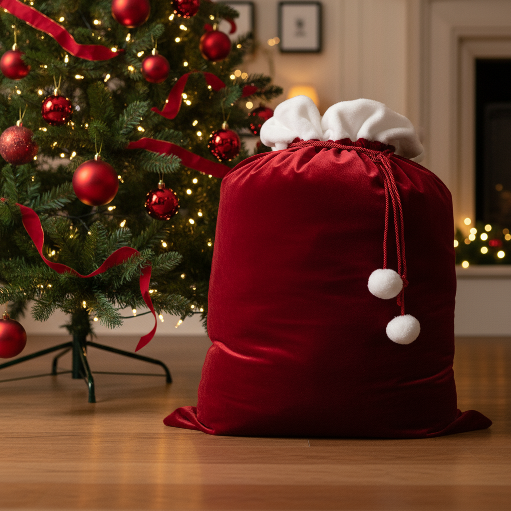 Grand Large Velvet Christmas Sack