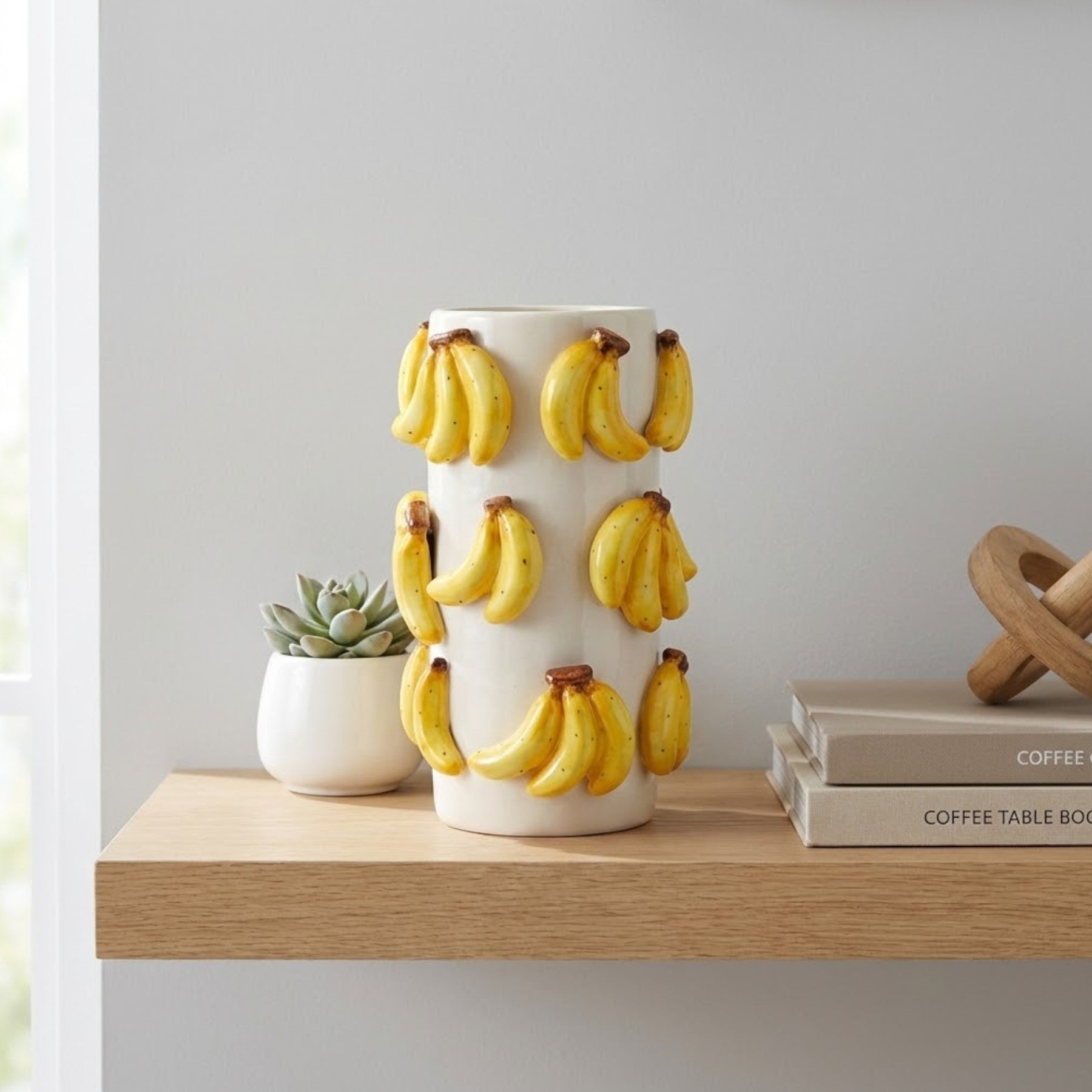 Relica 3D Banana Vase Decoration