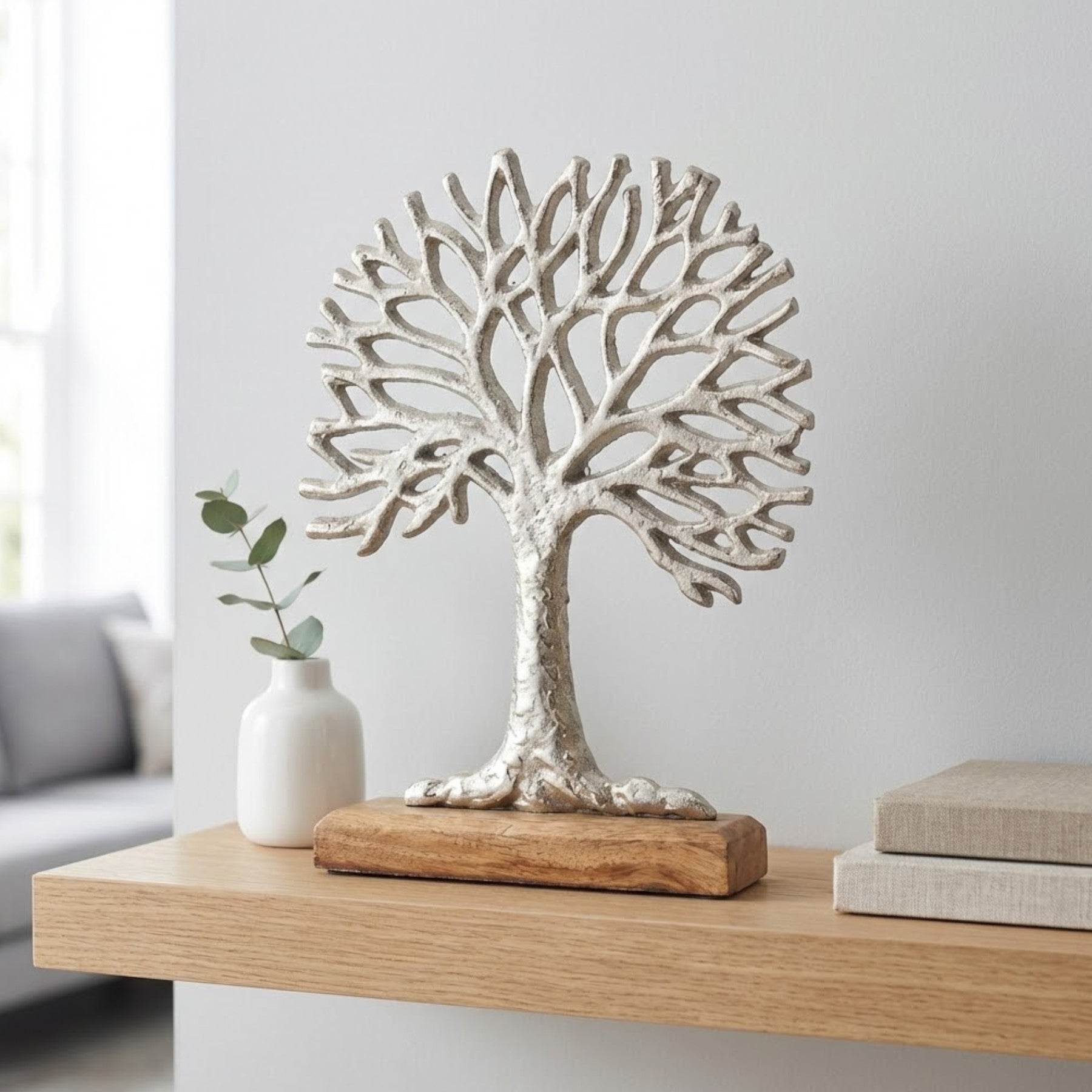 Tree Of Life On Block Ornament