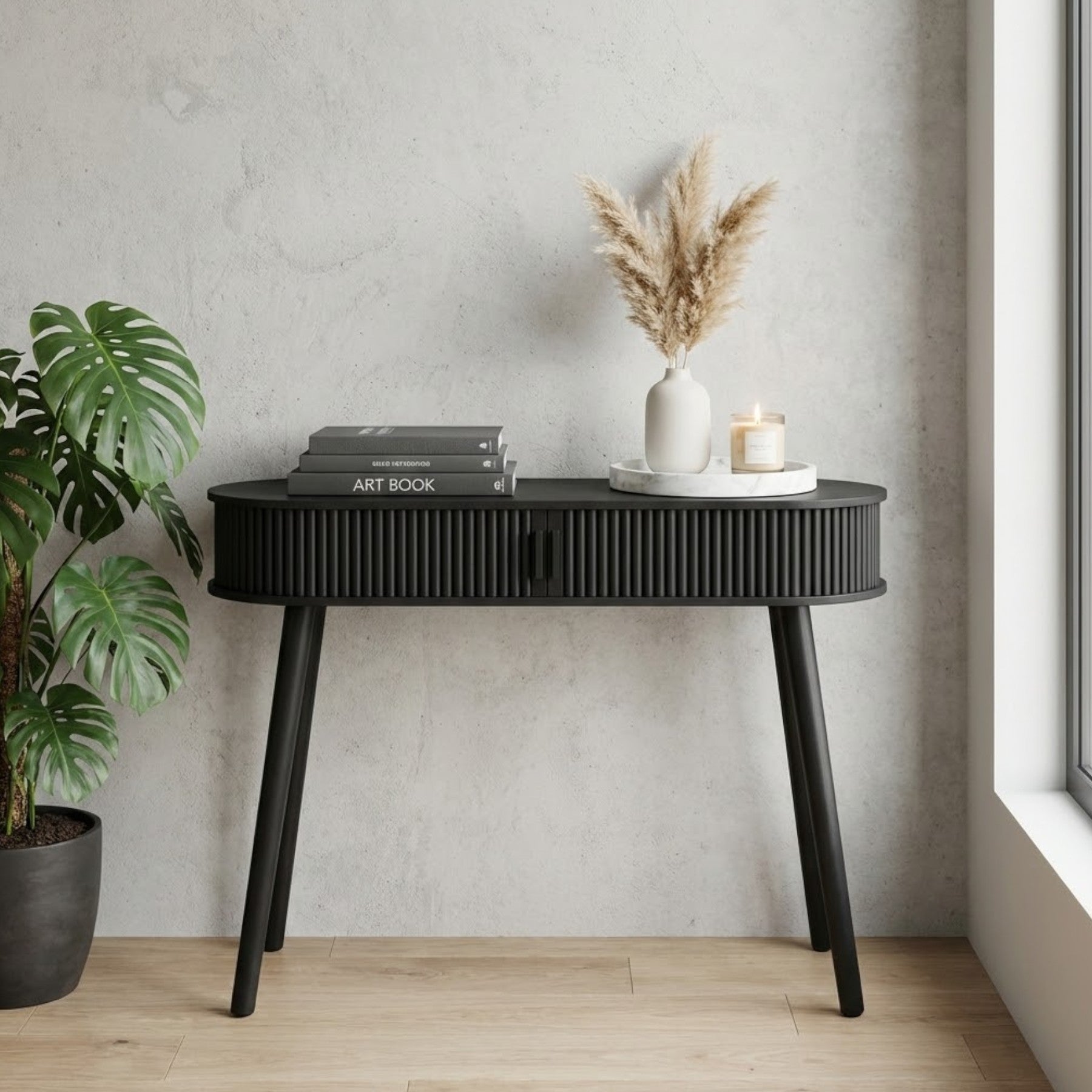 Maison Ribbed Urban Side Table