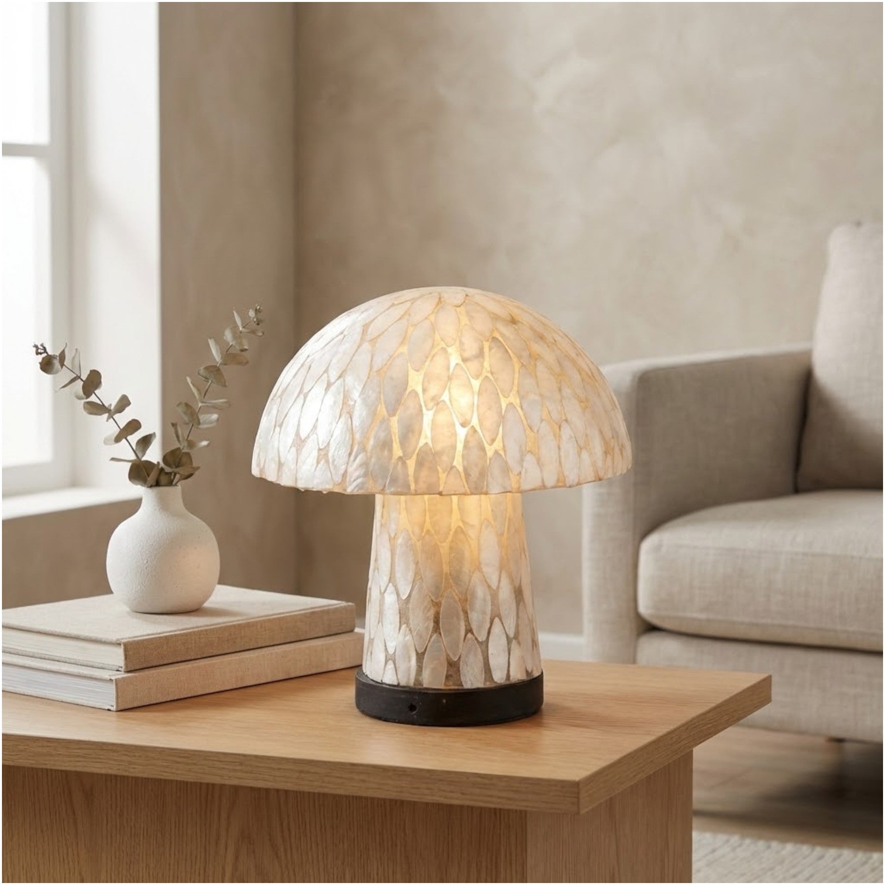 Relica Luna Mushroom Table Lamp