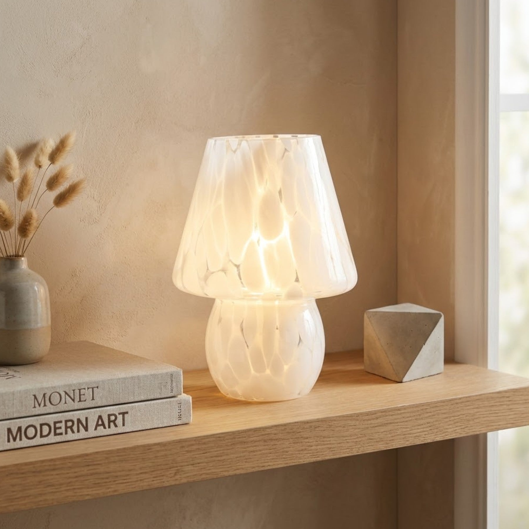 Light Up Leopard Mushroom Lamp