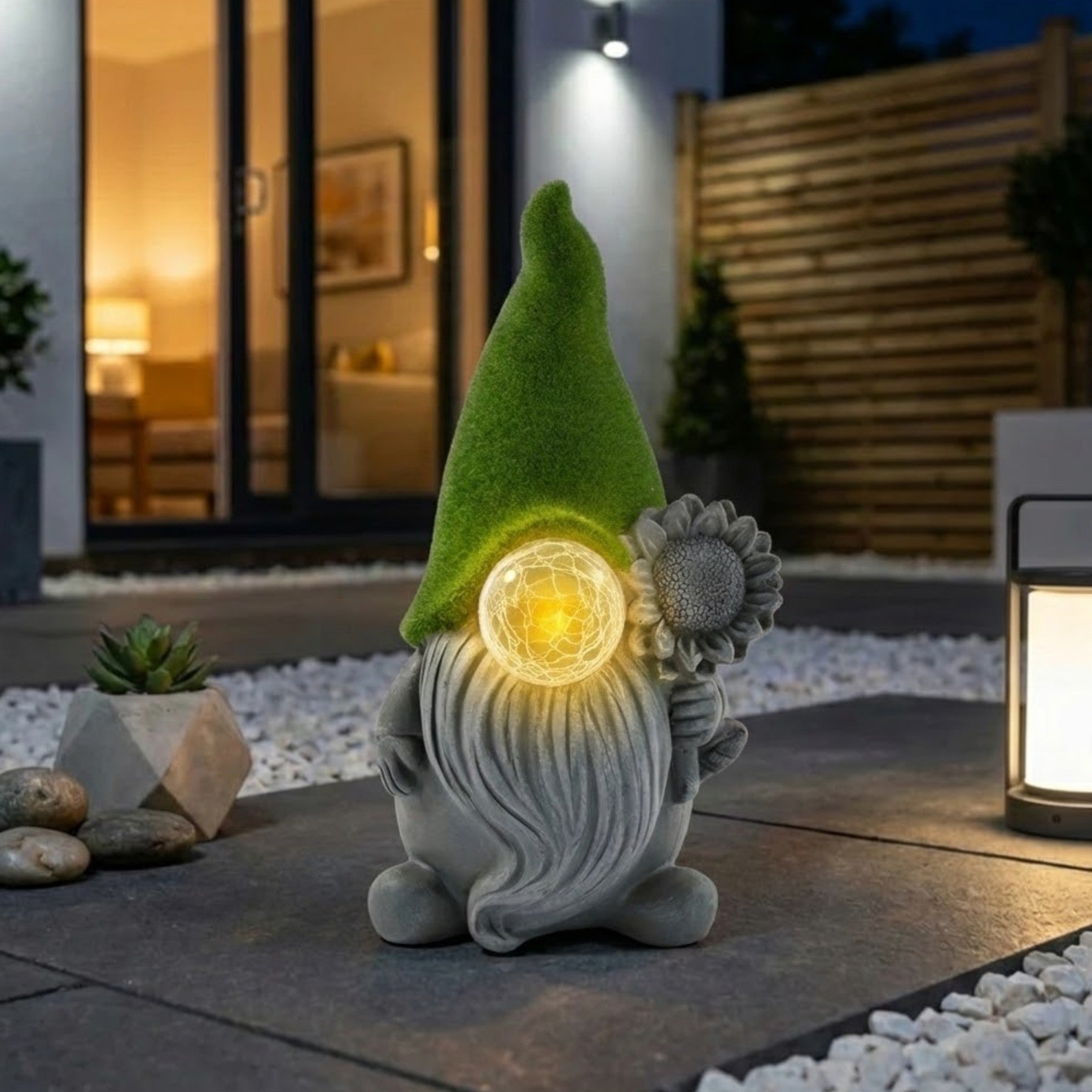 Standing Sunflower Solar Gonk