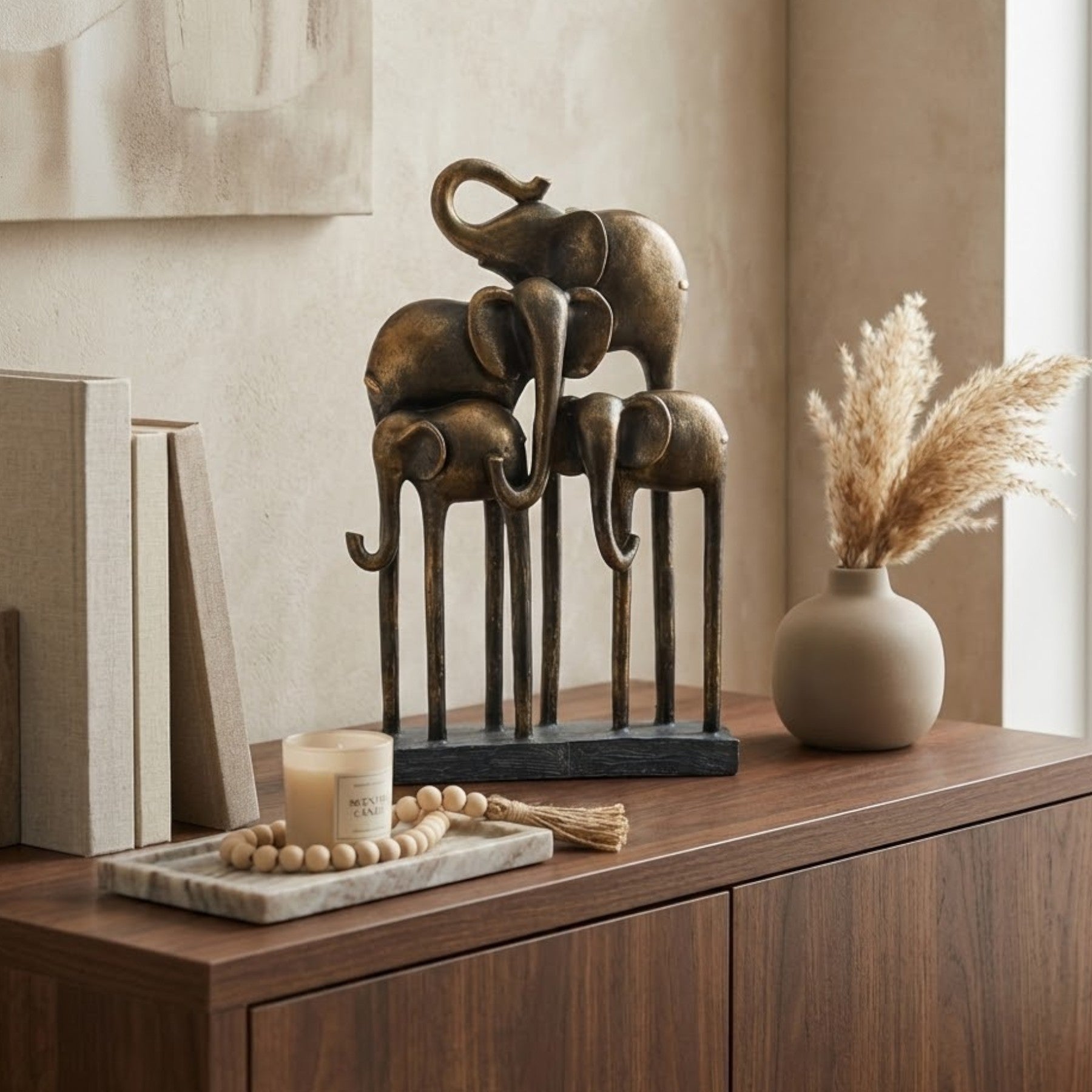 Standing Elephant Sanctuary Ornament